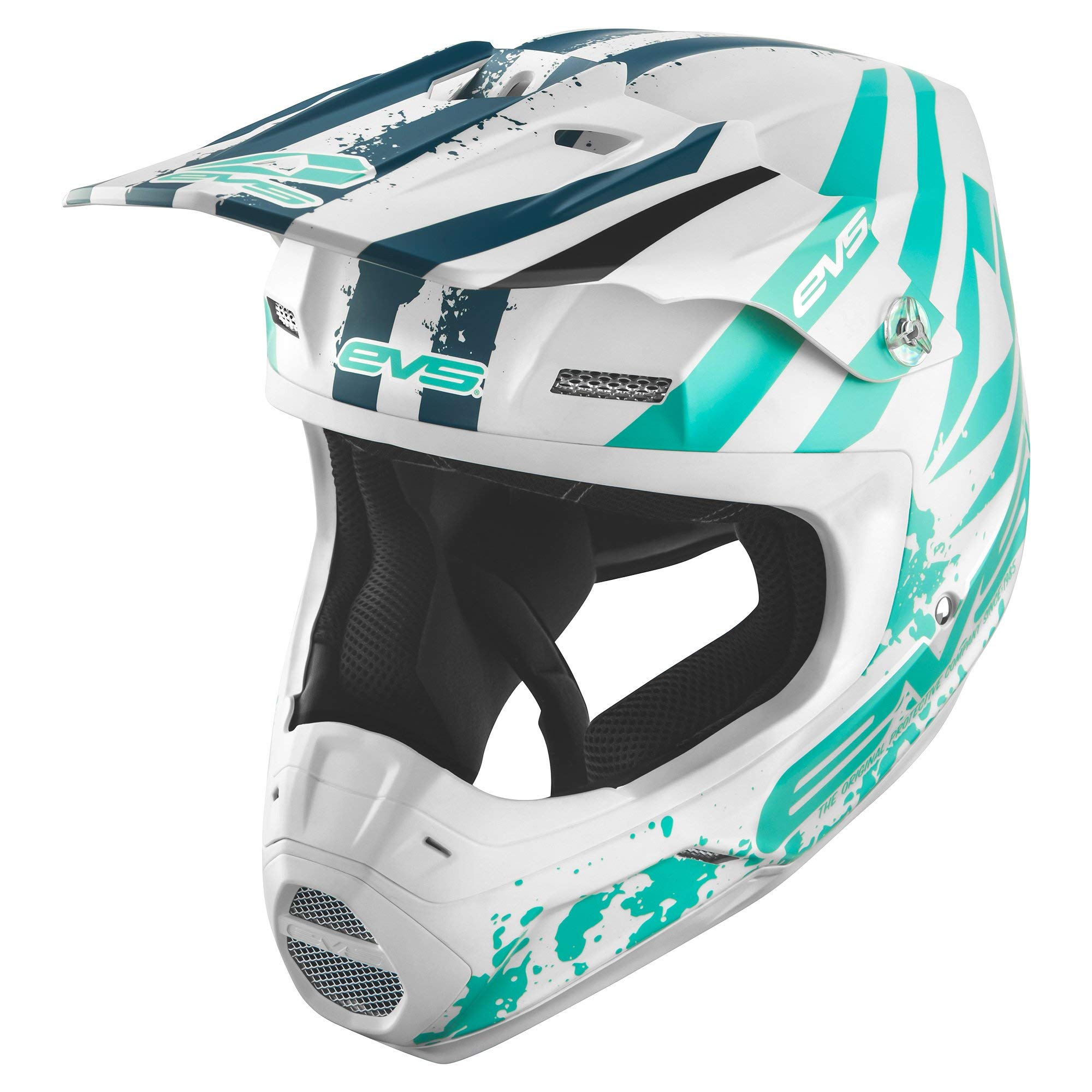 EVS Sports Unisex-Adult T5 Grappler Off Road Full Face Motorcycle Helmet - Dirt Bike, ATV & MX Racing - Lightweight & DOT Approved for Safety