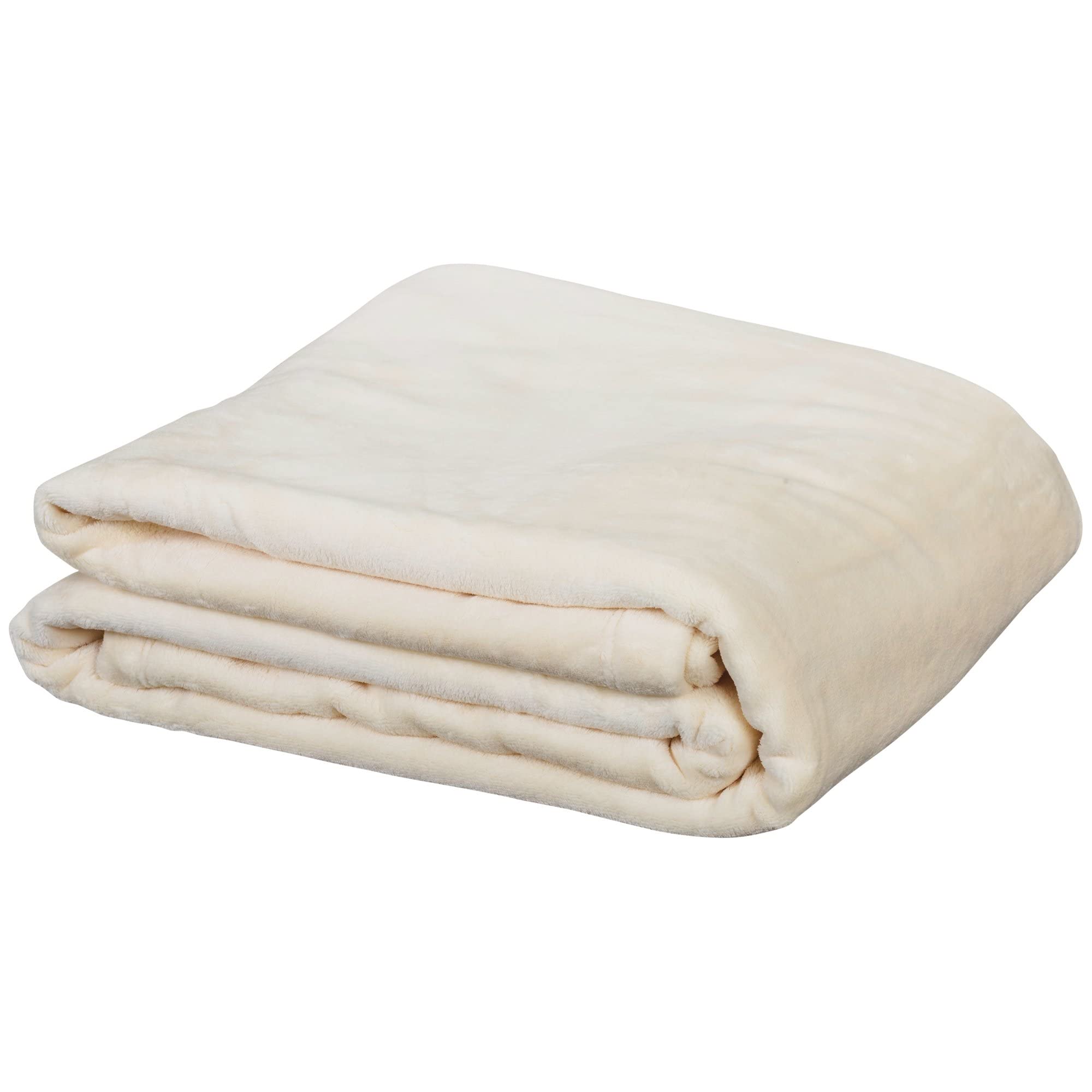 EARTHLITE Premium Fleece Blanket – Ultra Soft Brushed Micro-Fleece, Reversible, Machine Washable, 60