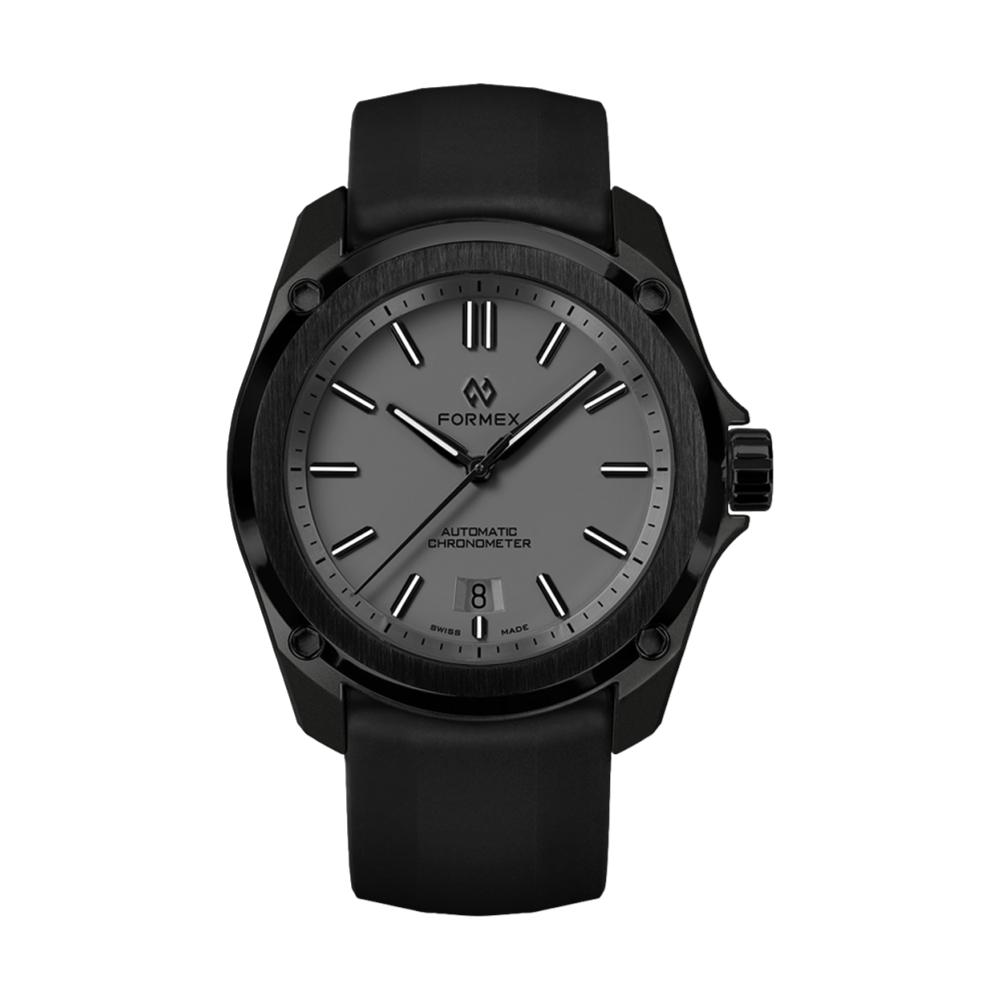 Essence Leggera Automatic Chronometer Watch - 41mm Cool Grey Dial Men's Luxury Timepiece | Perfect for Business, Formal Events & Everyday Wear