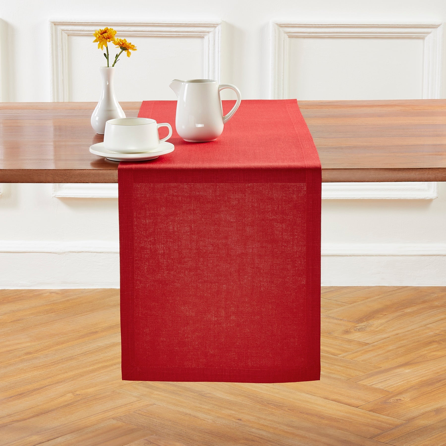 Elegant Diana Medium Weight Table Runner - Perfect for Dining Tables, Weddings & Home Decor