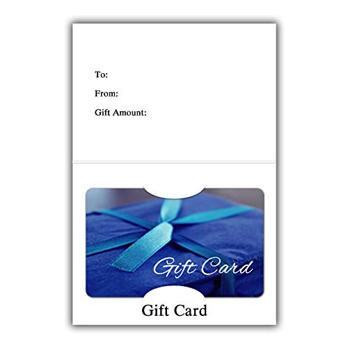 100 Pack Christmas Gift Card Holders - Merry Christmas Tree of Stars Design for Holiday Greetings, Party Favors & Stocking Stuffers