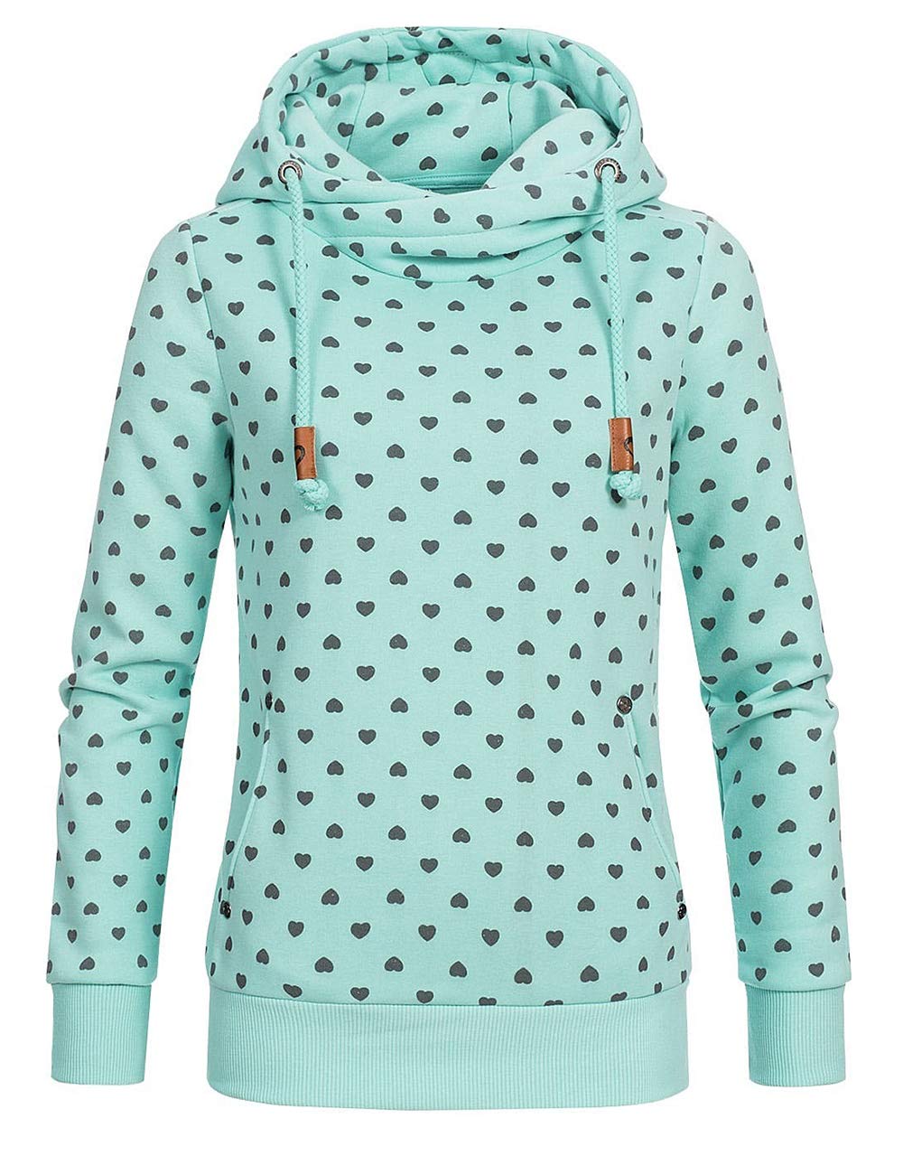 Sexyshine Women's Long Sleeve Color Block Hoodie - Striped Pullover Sweatshirt with Funnel Neck | Perfect for Casual Wear, Fall Fashion & Outdoor Activities