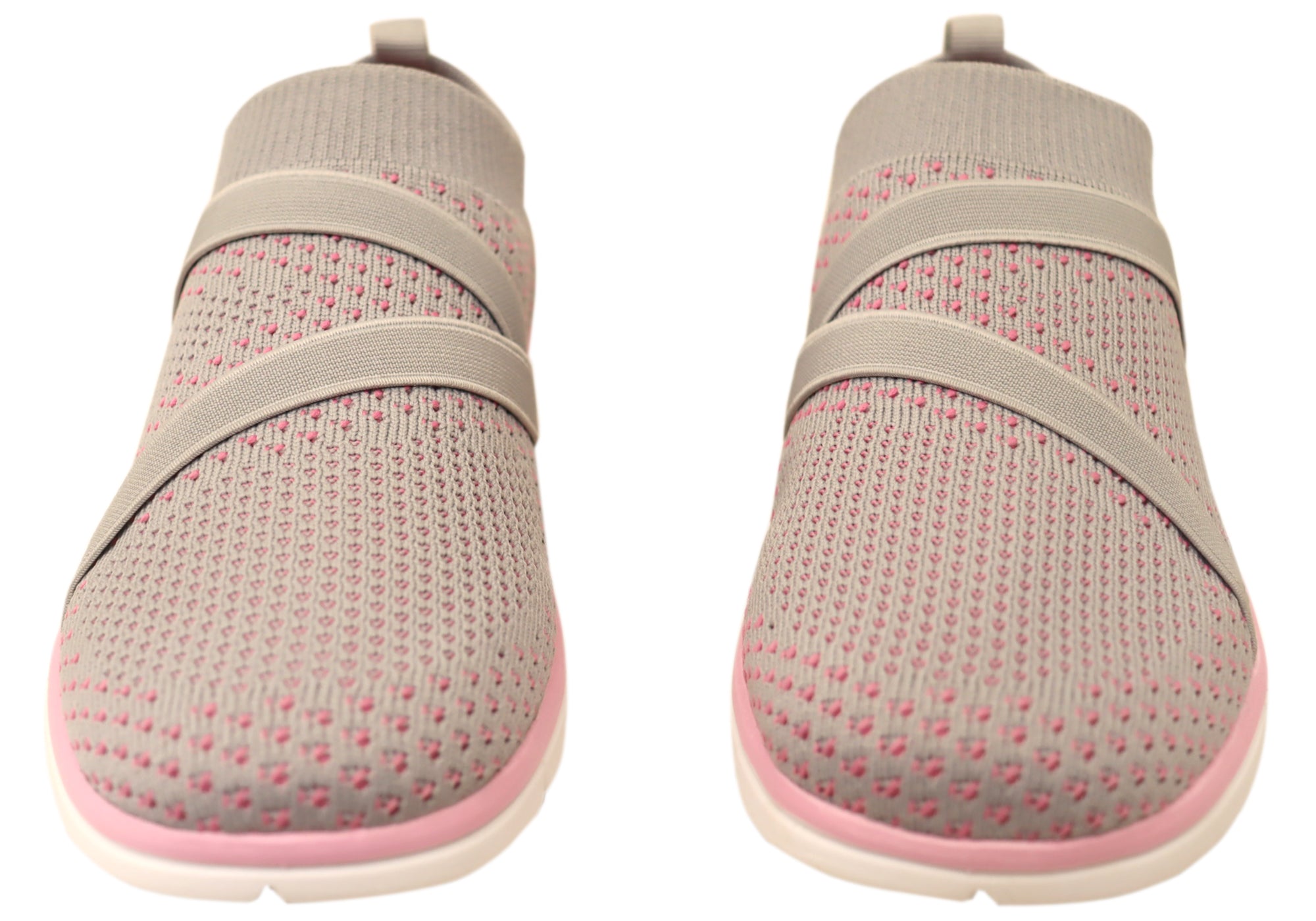 Freeworld Women's Lightweight Comfort Slip-On Casual Shoes - Breathable & Flexible for Walking, Travel & Everyday Wear