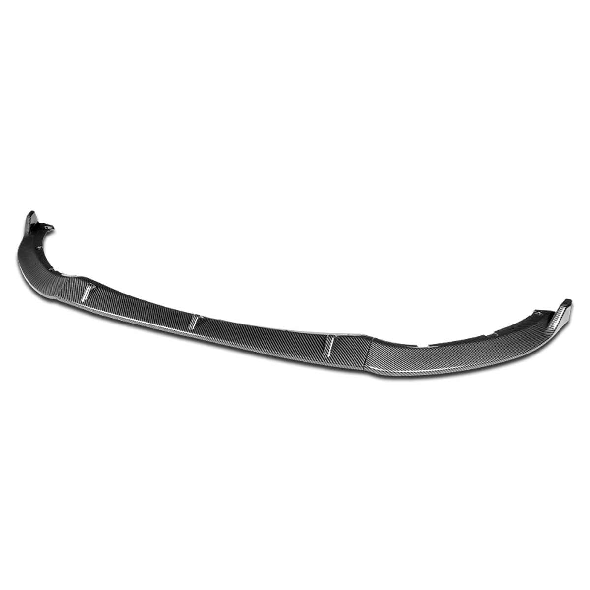 DNA MOTORING 3PCS MP-Style Front Bumper Lip for 2016-2022 Mazda MX-5 Miata - Black Carbon Fiber Look (2-PU-544-PCF) | Aggressive Styling Upgrade for Sports Car Enthusiasts | Perfect for Track Days & Car Shows