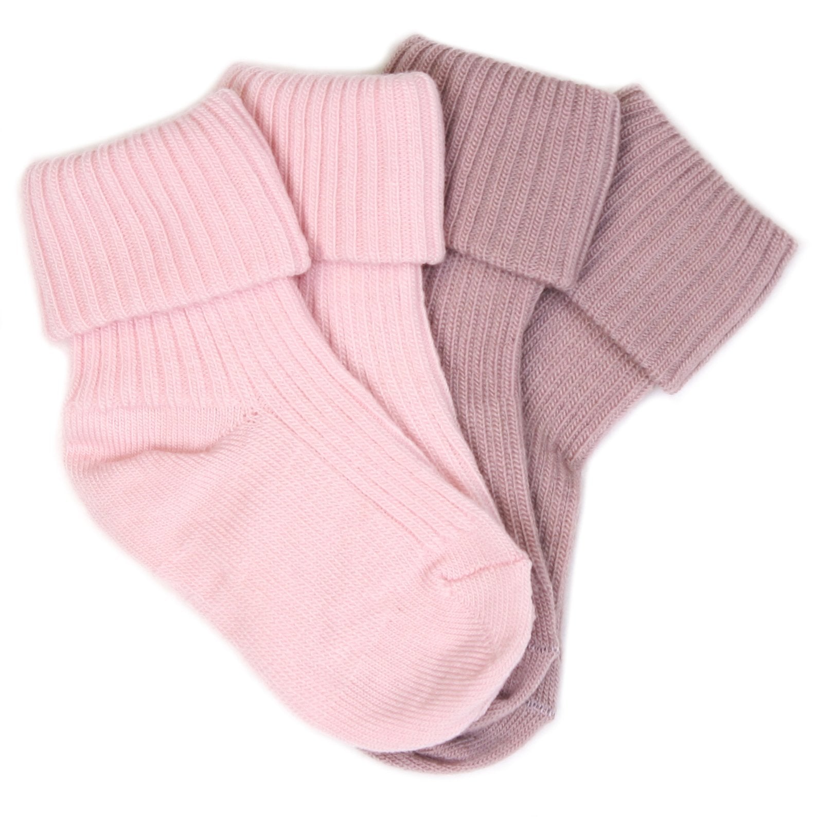 Soft Wool Socks for Babies & Toddlers - Warm Pink & Rose Knitted Socks for Winter - Perfect for Indoor Play, Outdoor Adventures & Cozy Family Moments