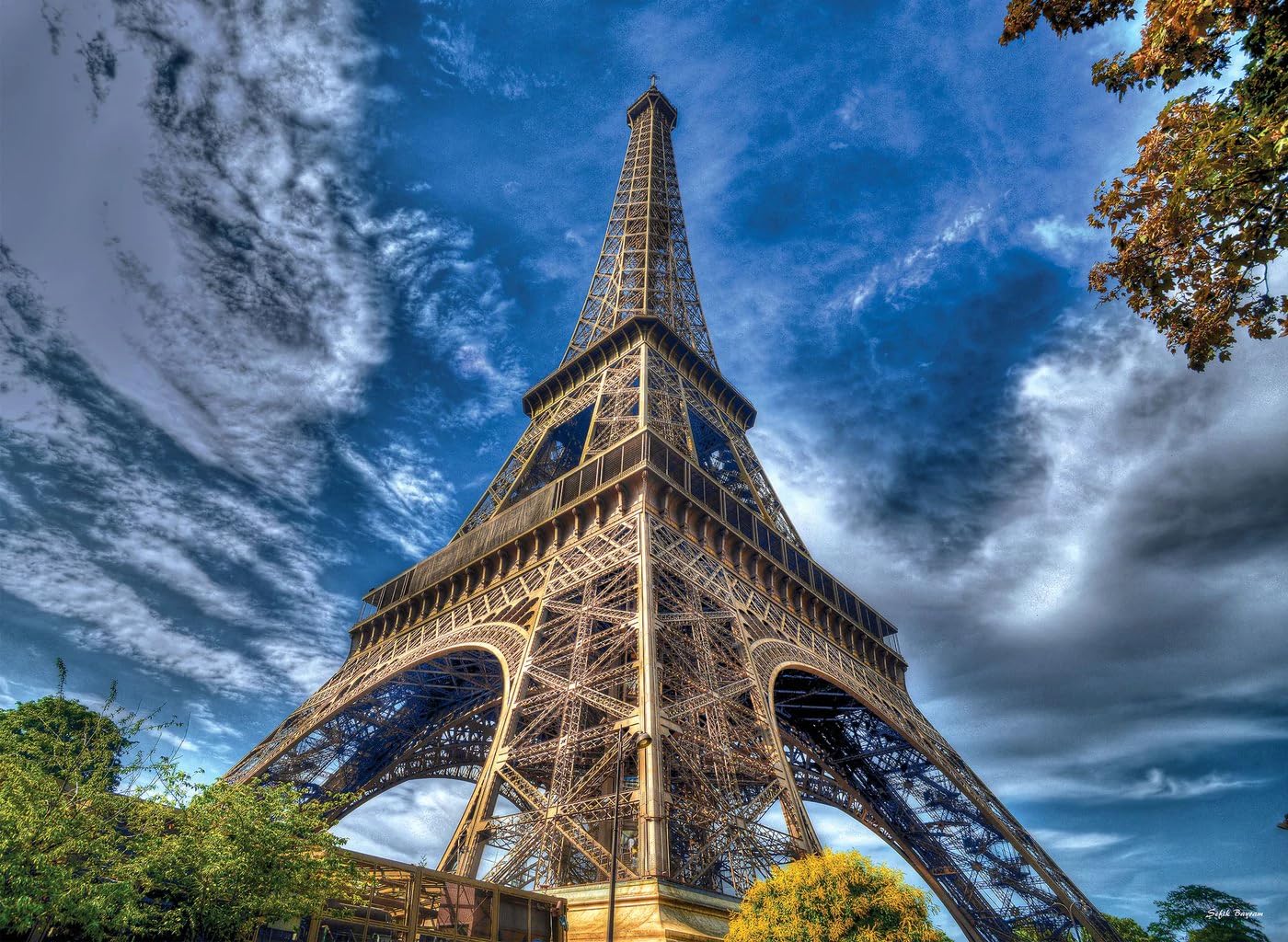 1000 Piece Anatolian Eiffel Tower Jigsaw Puzzle for Adults - Premium Quality Challenging Puzzle Game - Perfect for Family Game Night & Home Decor (Model #1080)