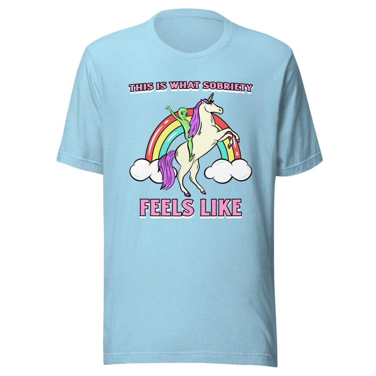 This Is What Sobriety Feels Like Unisex T-Shirt | Adventure Awaits Motivational Tee | Perfect for Recovery Support & Outdoor Activities