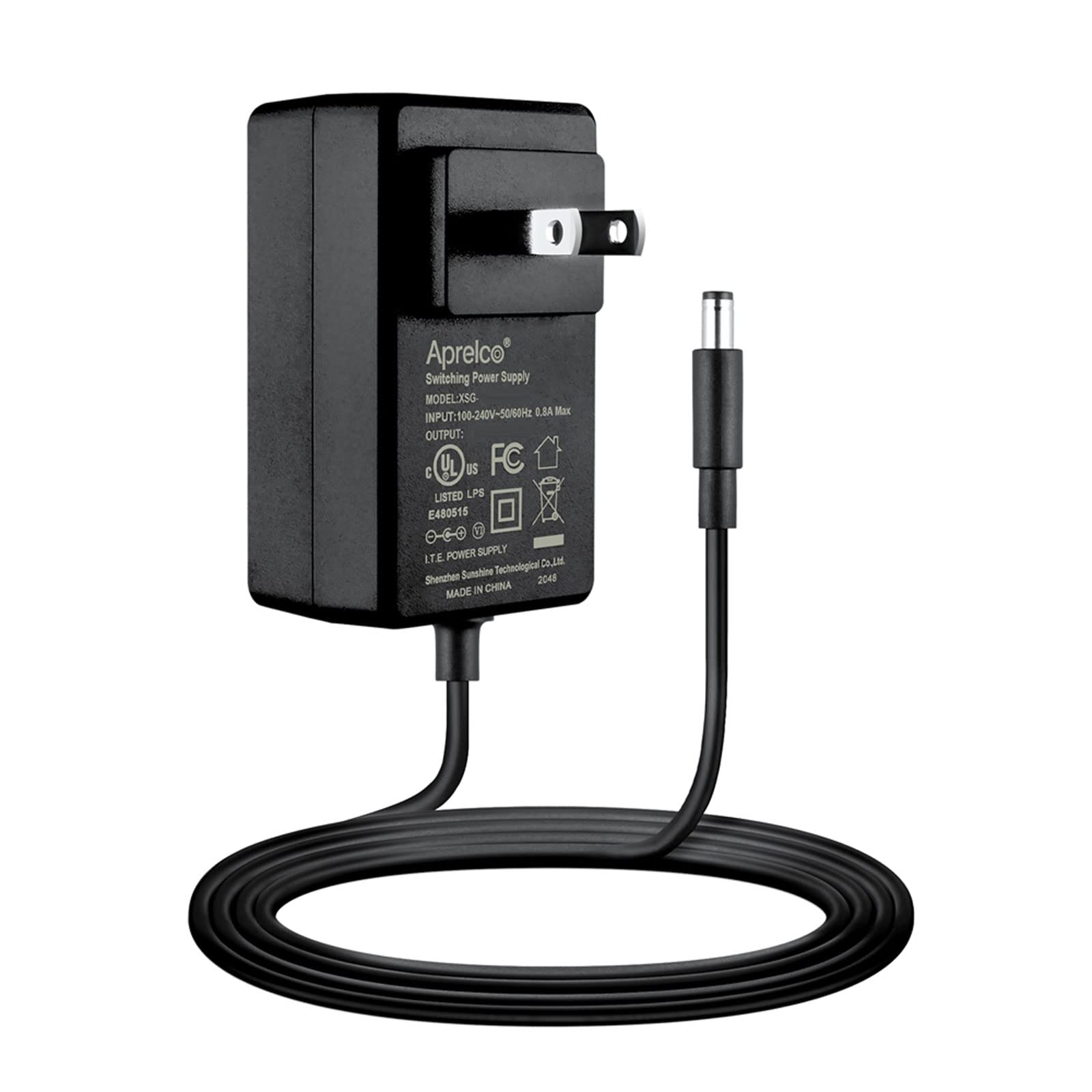 UL Listed AC/DC Adapter Charger Replacement for MFJ SWR Antenna Analyzer MFJ-249C MFJ-259C MFJ-266B - Switching Power Supply 110-240V - Perfect for Ham Radio, Field Testing & Electronic Equipment Power
