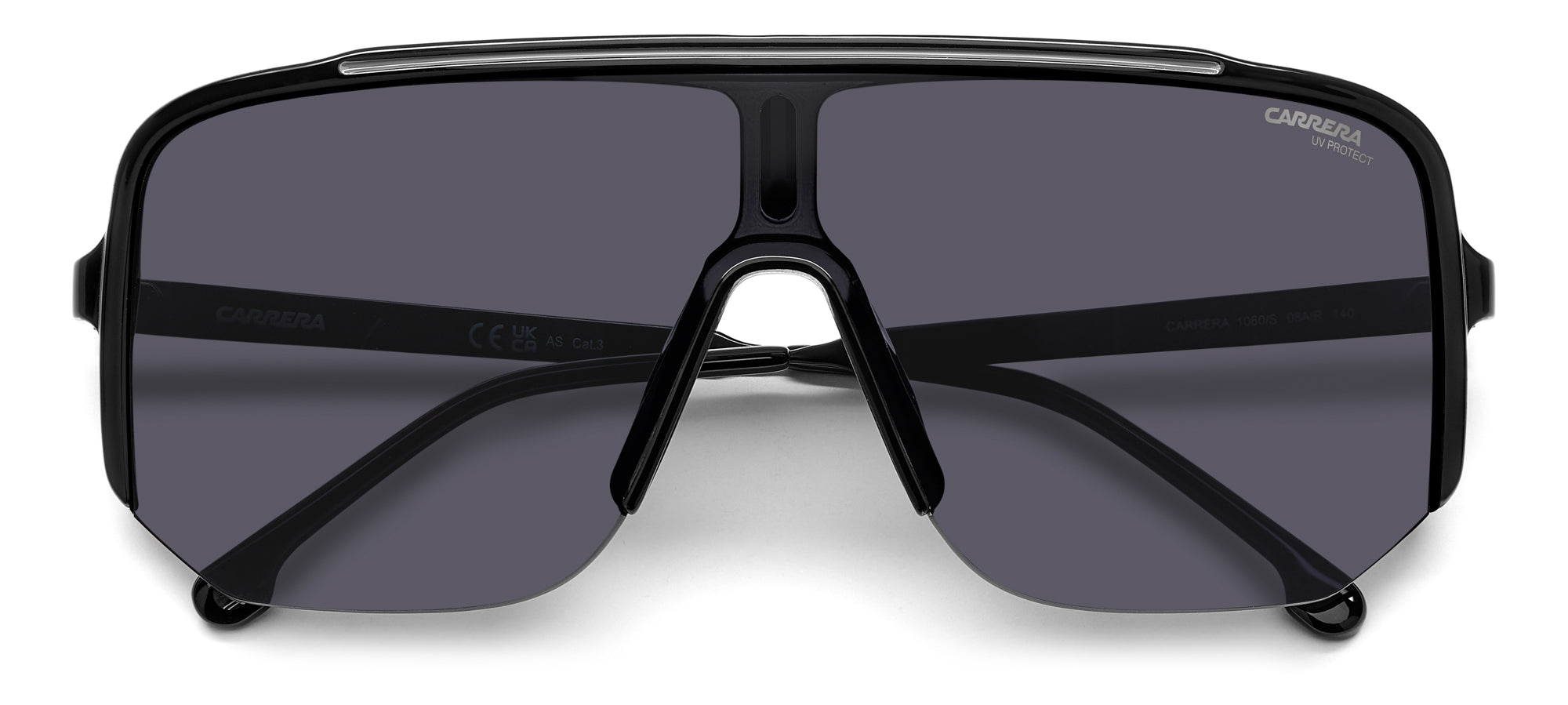 Carrera 1060 S Sunglasses - Polarized UV Protection Sports Sunglasses for Men & Women - Perfect for Running, Cycling, and Outdoor Activities