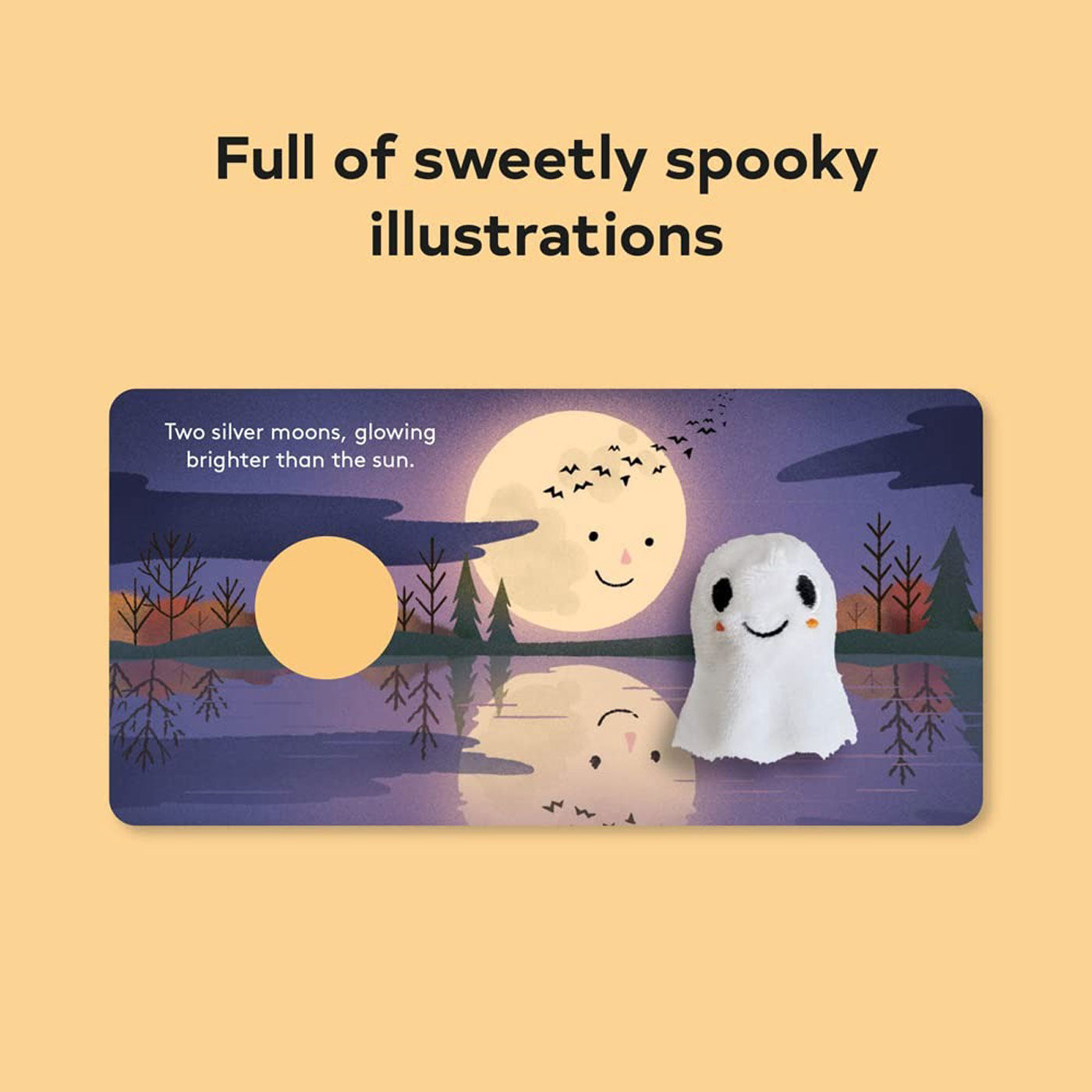 Little Ghostie Finger Puppet Board Book - Interactive Halloween Storytime Fun for Toddlers & Kids