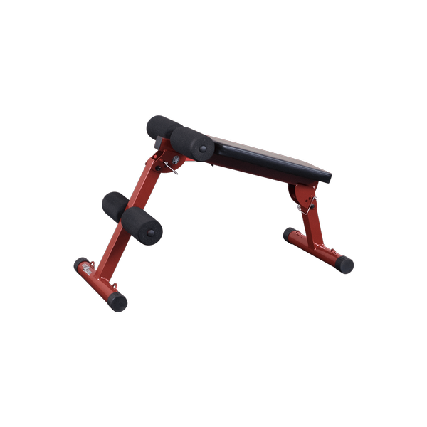 Best Fitness BFAB10R Ab Bench - Adjustable Workout Bench for Core Training & Home Gym - Perfect for Abs, Crunches, and Full-Body Exercises