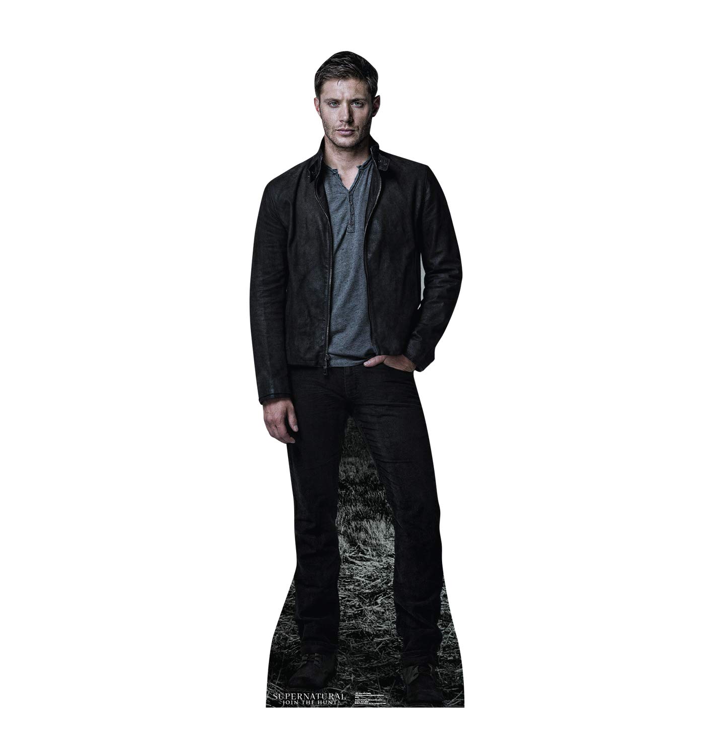 Dean Winchester Life-Size Cardboard Cutout Standee - Supernatural TV Show Collectible for Home Decor, Themed Parties & Fan Gifts