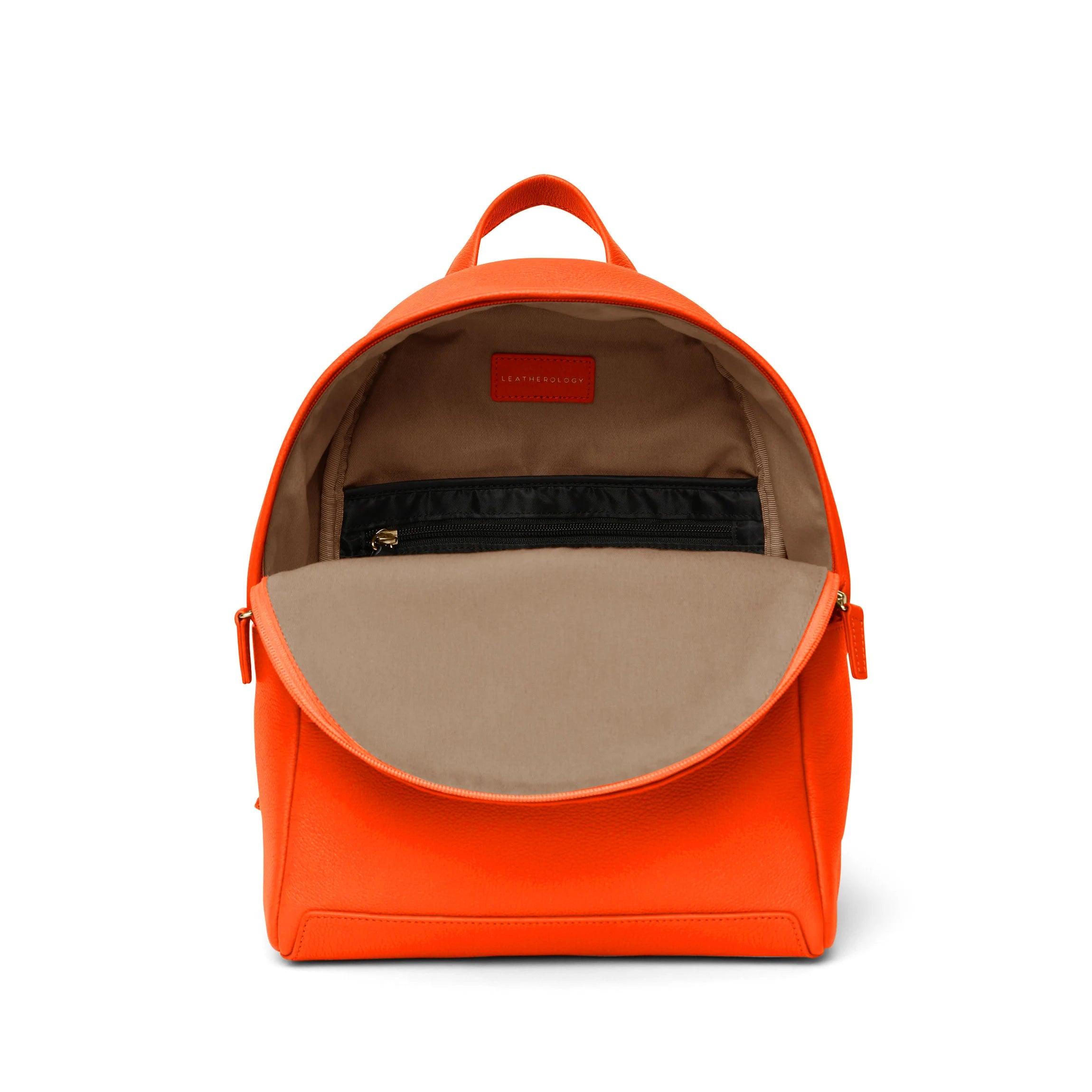 Sloan Mini Backpack Clementine - Stylish & Durable Small Backpack for Women | Perfect for Travel, Work, School & Everyday Use