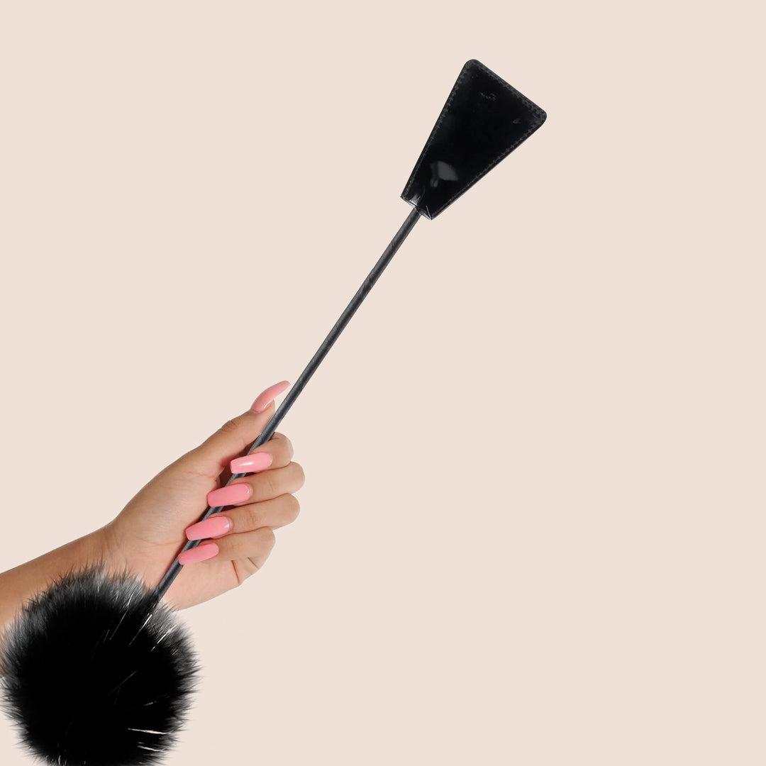 Fetish Fantasy Feather Crop - Limited Edition BDSM Accessory for Sensual Play & Role-Playing Scenes