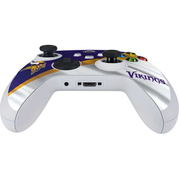 Official NFL Minnesota Vikings Gaming Skin for Xbox Series S Controller - Custom Decal Sticker for Enhanced Grip & Style - Perfect for Gamers & Fans
