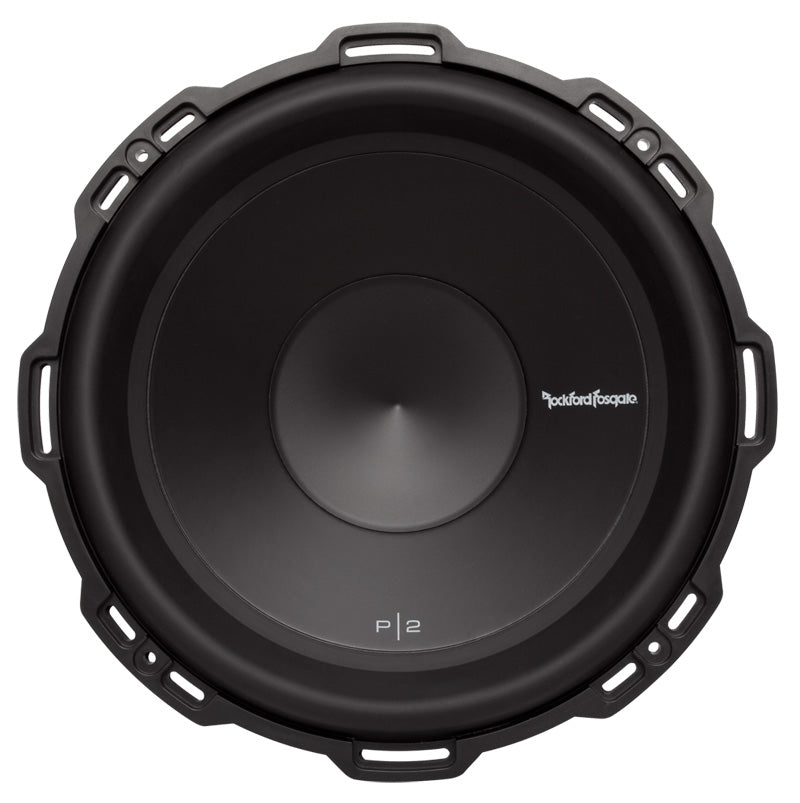 Rockford Fosgate P2D4-12 12-Inch Car Subwoofer - 600W RMS Power, Dual 4 Ohm Voice Coil - Perfect for Car Audio Systems & Bass Enthusiasts