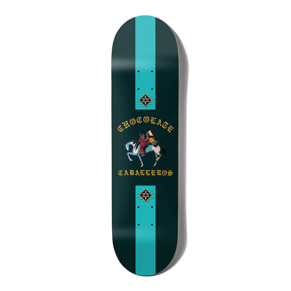 Premium Chocolate Perez Caballeros Skateboard Deck - 8.5 Inch Professional Skateboard for Street & Park Riding | Durable Maple Wood Construction for Smooth Tricks & Flips