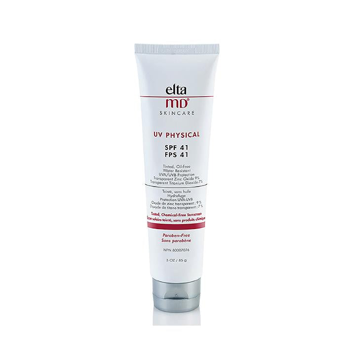 UV Physical Tinted SPF 41 Sunscreen - Broad Spectrum Mineral Face Sunblock for Sensitive Skin | Daily Moisturizer with Natural Glow | Perfect for Outdoor Activities & Beach Days
