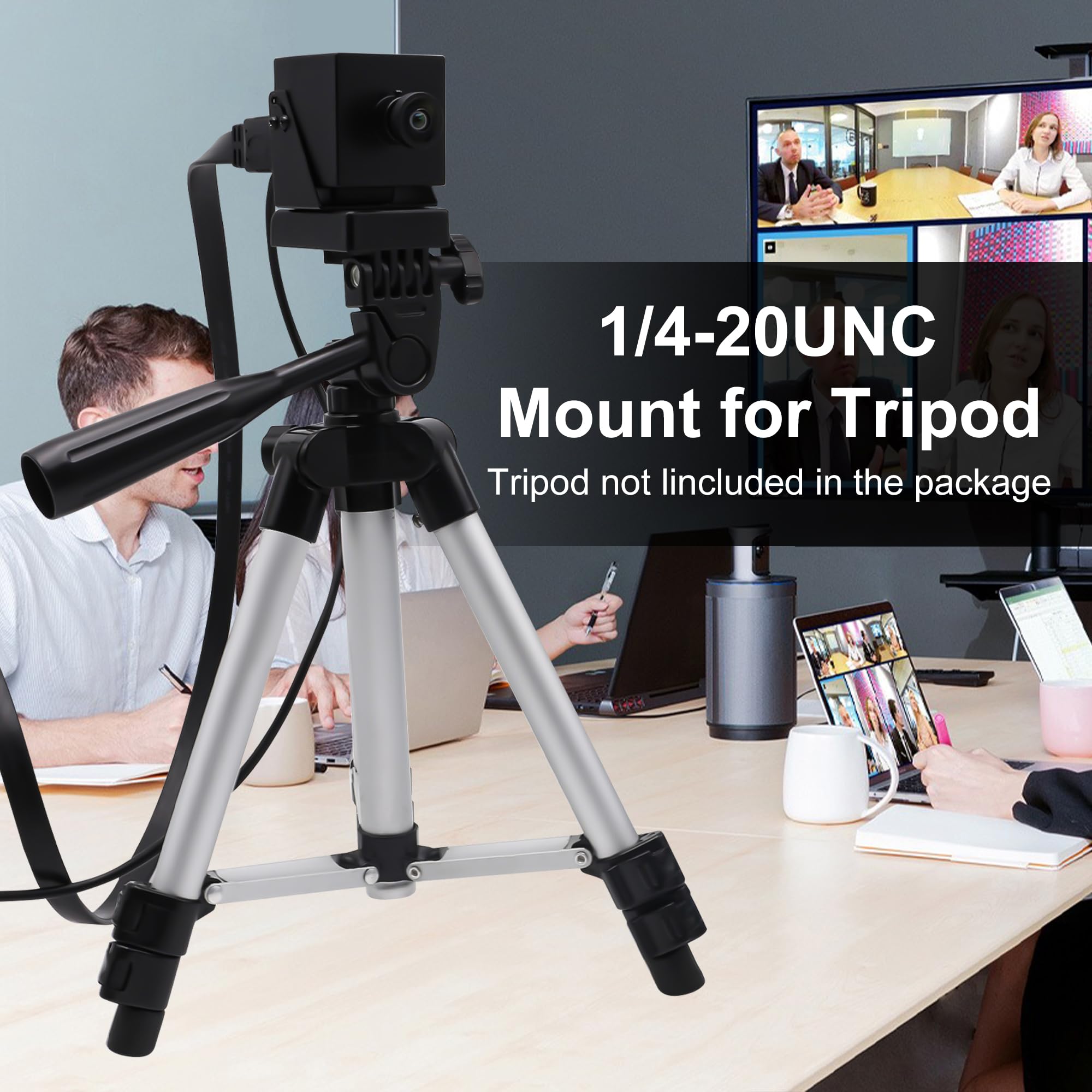 SVPRO 4K Webcam with USB & HDMI Dual Output - 8MP Ultra HD Streaming Camera for Computer, Monitor, Projector & TV | Wide Angle Lens, Distortion-Free | Supports H.265/H.264 | Ideal for Video Conferencing, Live Streaming & Home Security