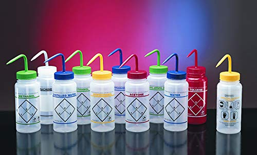 SOAP WASH Bottle - Premium Plastic Squeeze Bottle for Liquid Soap Dispensing | Ideal for Kitchen, Bathroom & Laboratory Use