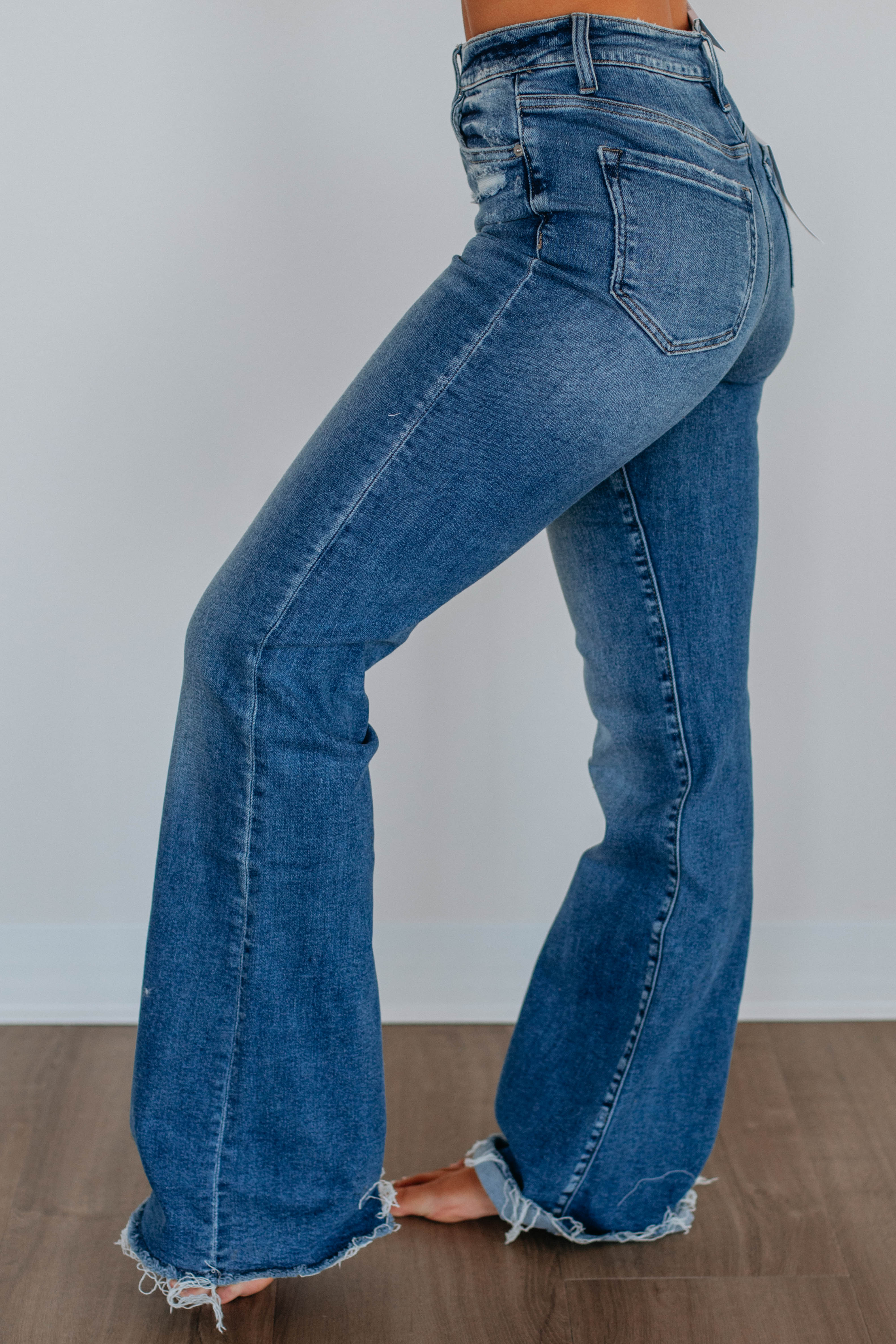 Chyanna Mica Jeans for Women - High Waisted Stretch Denim Pants - Comfortable Skinny Jeans for Casual Wear, Office, and Night Out