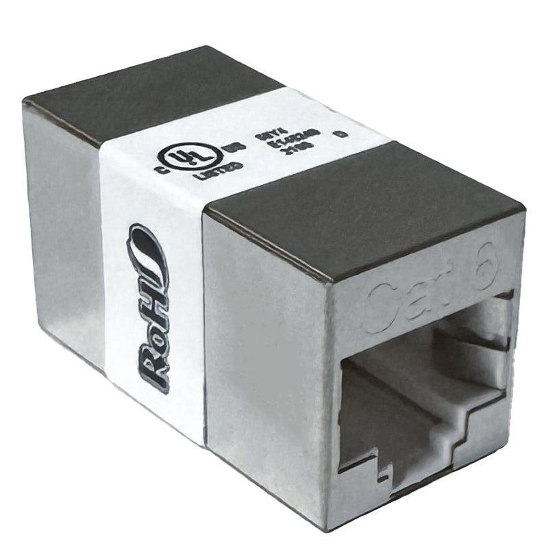 CAT6 RJ45 Shielded Ethernet Coupler - High Speed Network Connector for Home Office, Gaming & Data Center Use