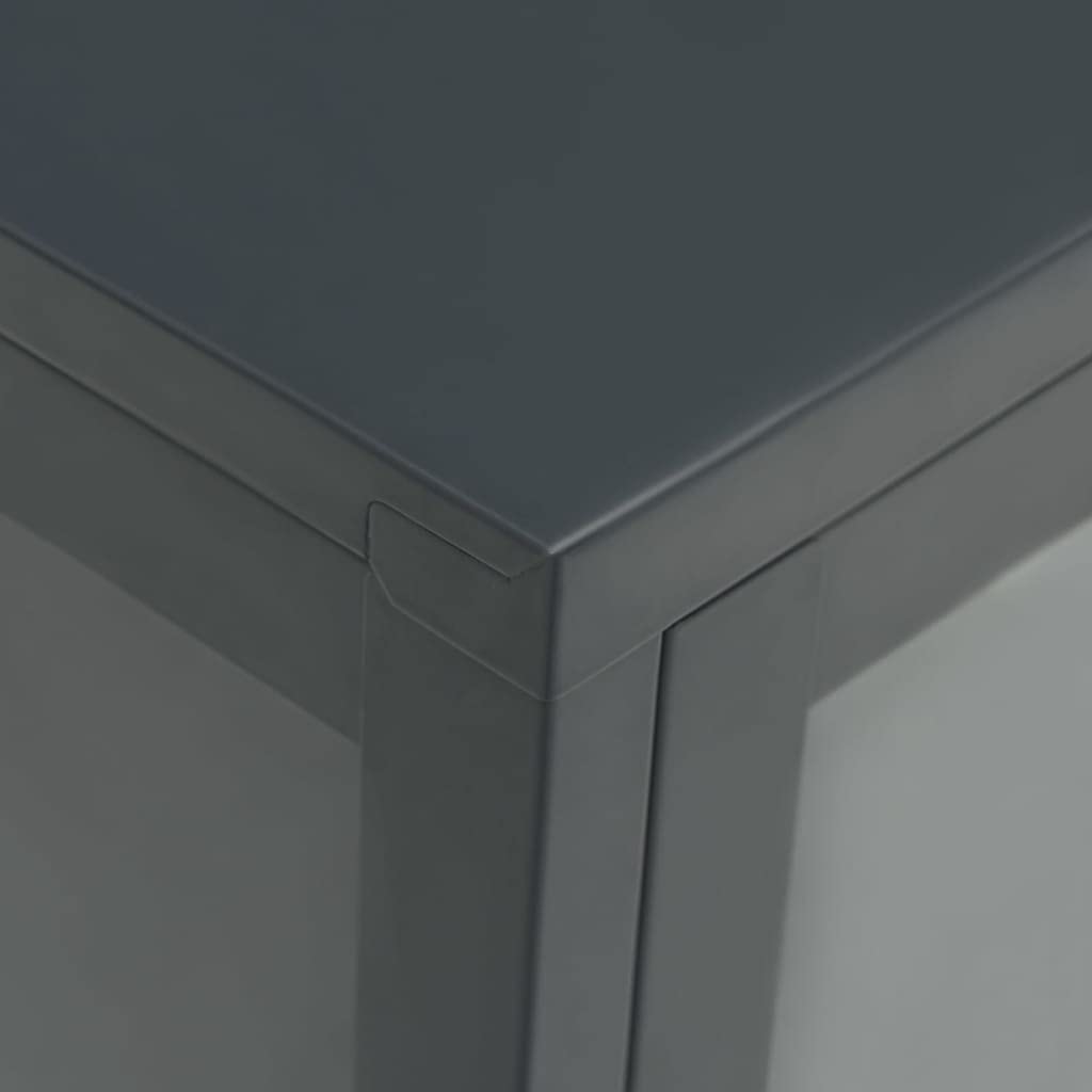 Modern Kitchen Hutch Cabinet with Glass Doors - 29.5