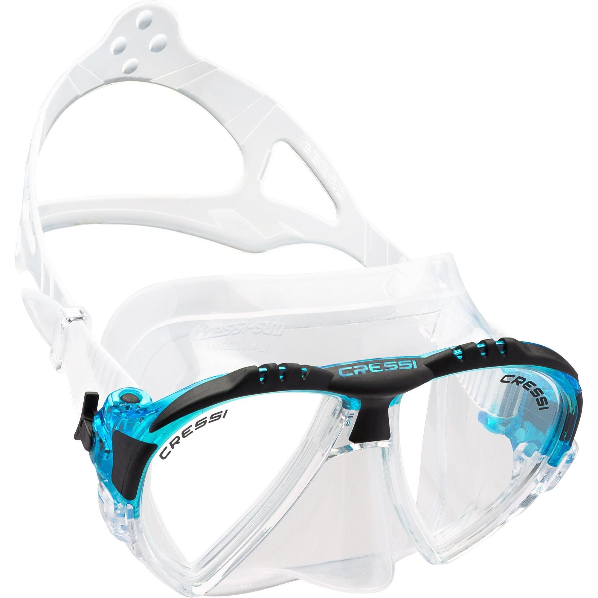 Clear/Aquamarine