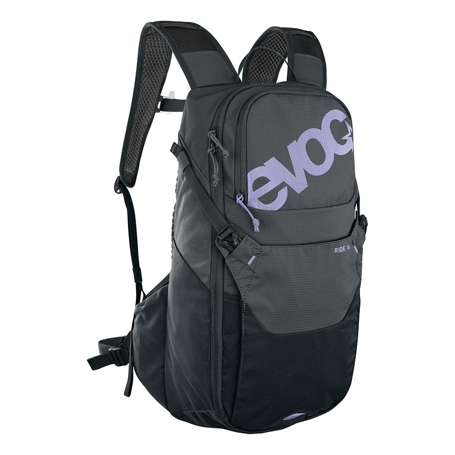 EVOC Ride 16 Hydration Compatible Backpack for Mountain Biking & Hiking - Lightweight Durable Cycling Pack with Water Bladder Pocket (Bladder Not Included) - Perfect for Trail Riding, Commuting & Outdoor Adventures