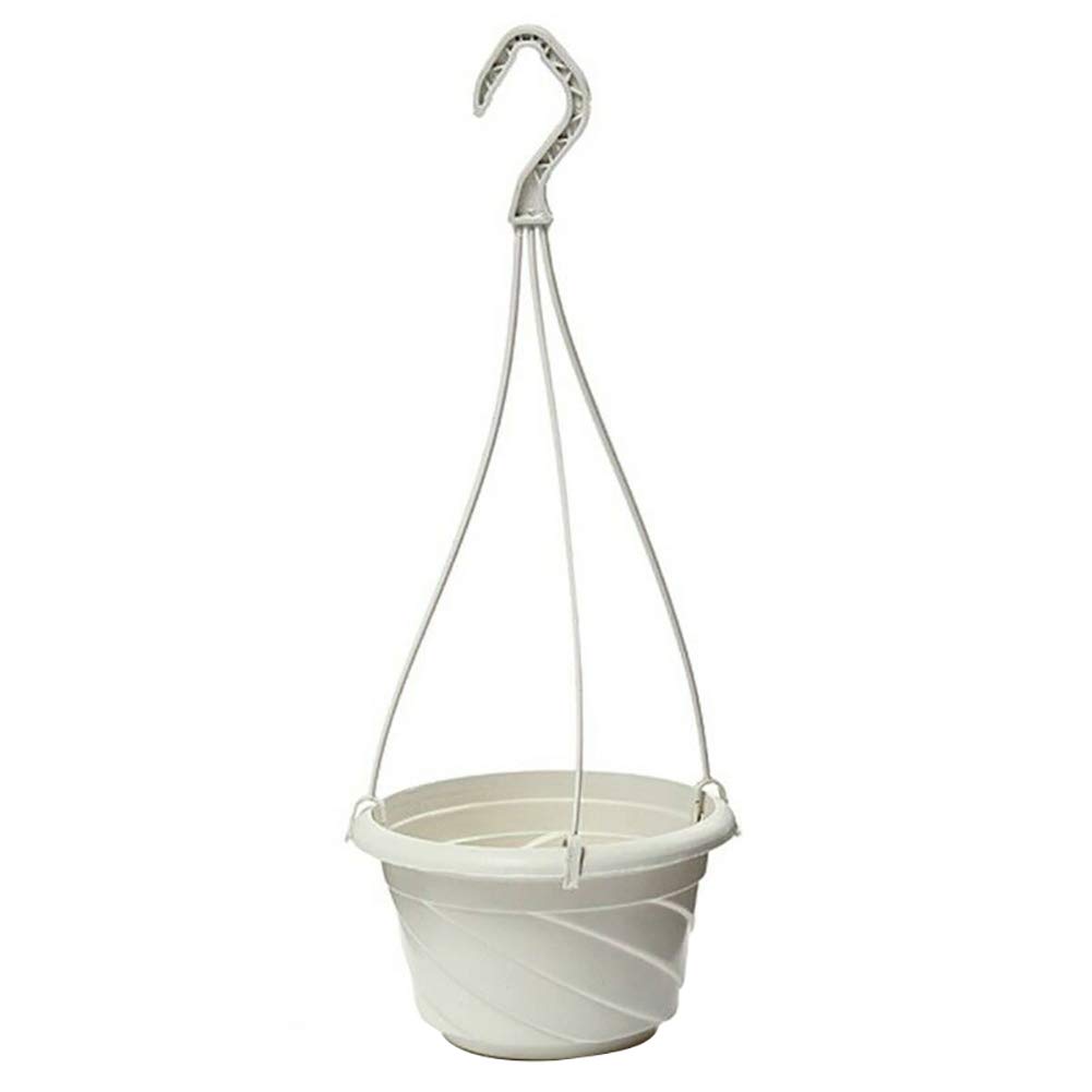MG554zy0 Hanging Flower Pot Basket - Rustproof Balcony Hook Planter Holder for Home & Garden | Perfect for Indoor Plants, Outdoor Decor, and Vertical Gardening