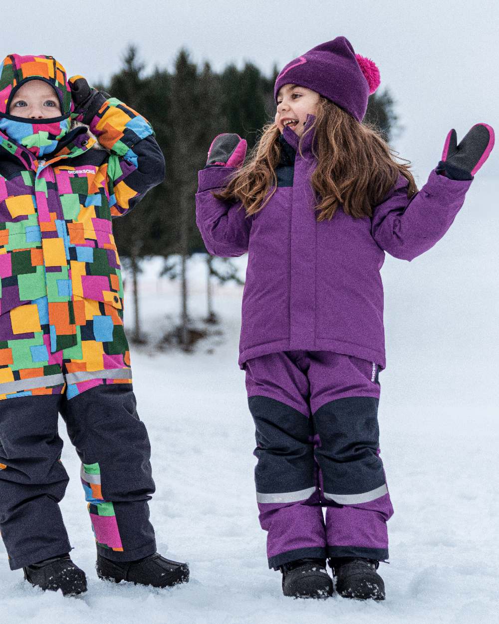 Didriksons Kids Skare Set - Waterproof Winter Jacket & Snow Pants for Boys & Girls - Perfect for Skiing, Snowboarding & Outdoor Play