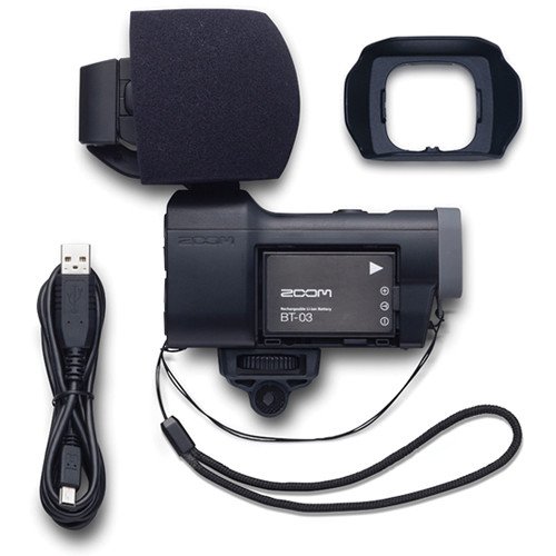 Zoom Q8 Handy Video Recorder - 4K HD Video Camera with 4-Track Audio Recording, 32GB SD Card & Tripod Included | Perfect for Vlogging, Live Performances & Content Creation
