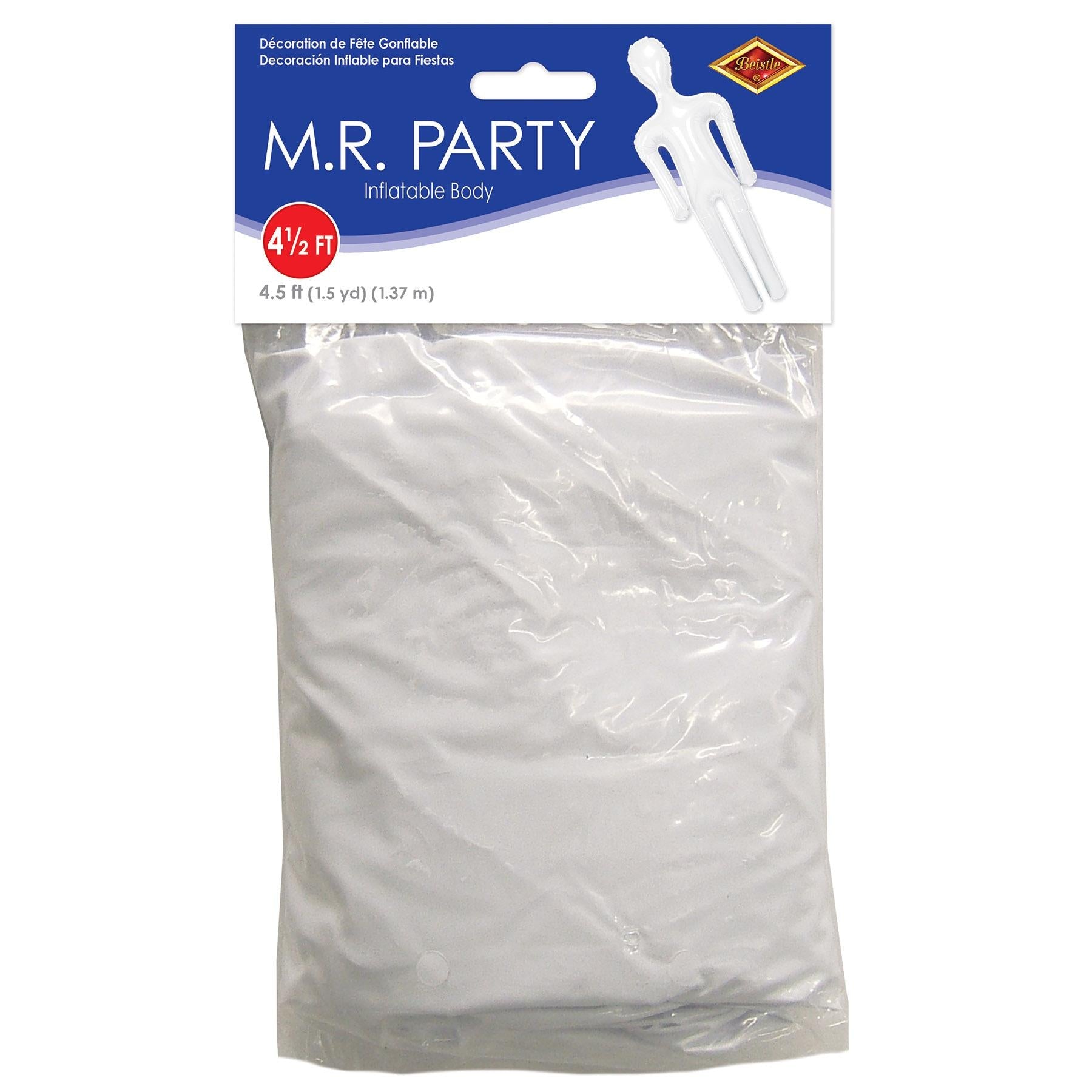 12 Pack Beistle Inflatable M R Party Decorations - Halloween, Birthday & Graduation Party Supplies for Indoor Outdoor Decor