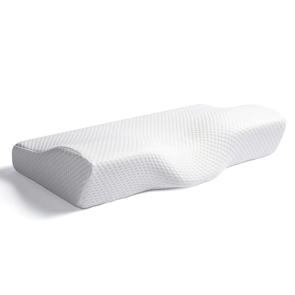 Therapeutic Butterfly Pillow for Neck & Shoulder Pain Relief - Ergonomic Design for Side, Back & Stomach Sleepers - Perfect for Travel, Home & Office Use