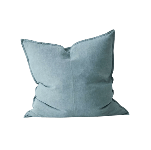 Como Cushion Mineral 60x60cm - Soft Square Decorative Pillow for Sofa, Bed & Home Decor - Perfect for Living Room, Bedroom & Outdoor Seating