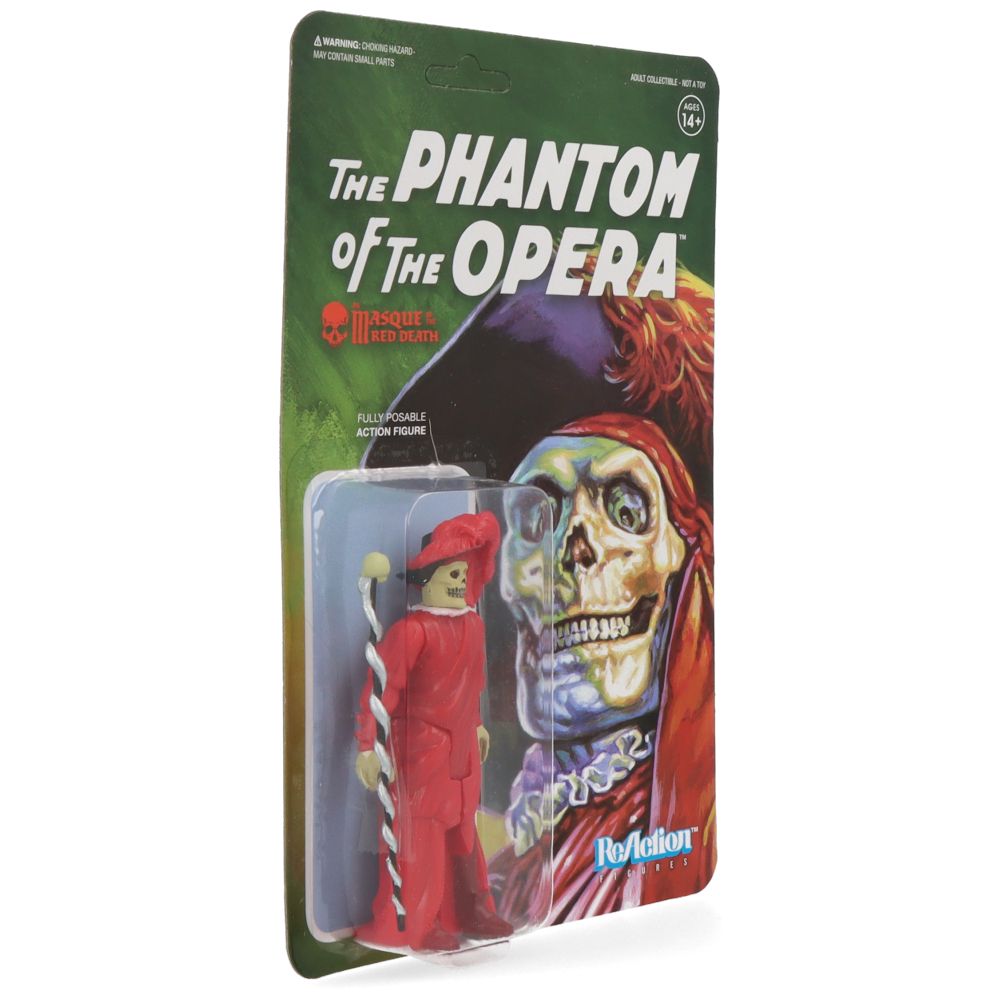 Masque of the Red Death Universal Monsters Wave 1 ReAction Figure - Horror Collectible for Display & Halloween Decor