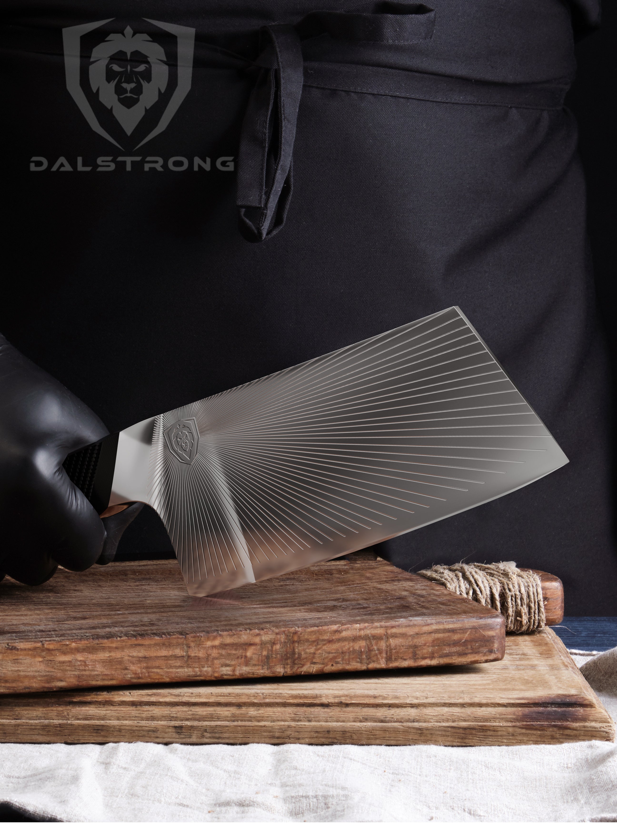 Dalstrong Quantum 1 Series 7-Inch Cleaver Knife - High Carbon German Steel, Razor Sharp Blade - Perfect for Meat Cutting, Vegetable Chopping & Asian Cuisine Preparation