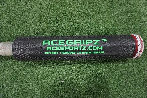 ACEGRIPZ Medium Straight Handle 45mm - Youth Baseball Bat Grip for Increased Exit Velocity & Bat Speed | Perfect for Training & Game Performance
