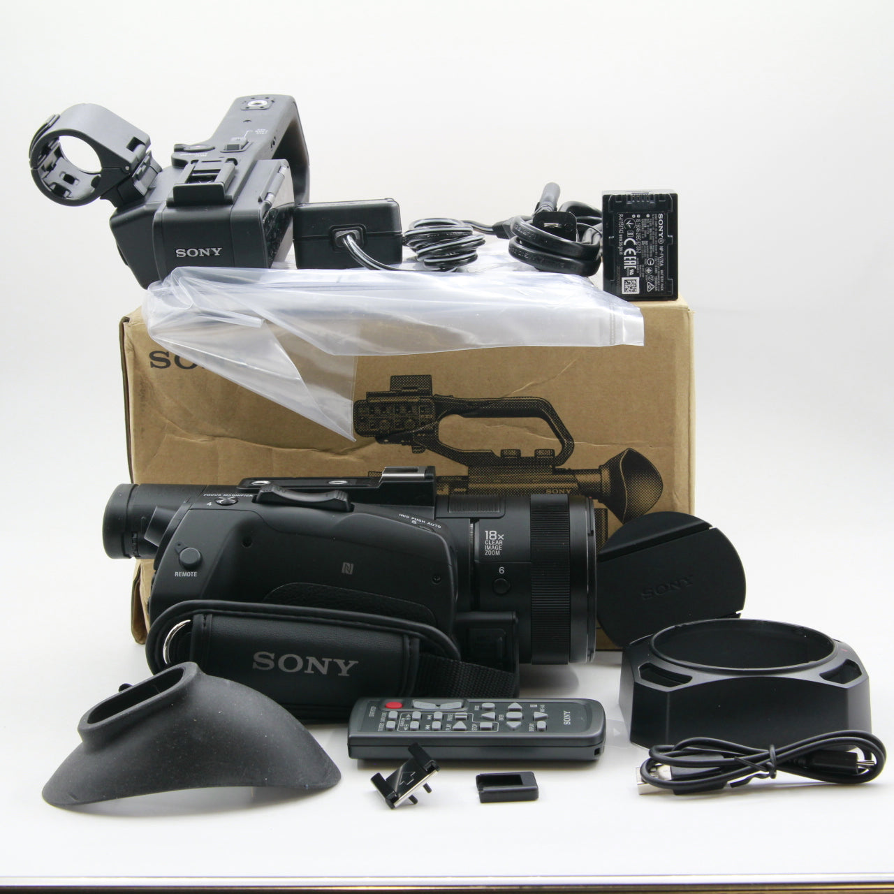 Open Box Sony PXW-Z90V 4K HDR XDCAM Camcorder with Fast Hybrid AF - Perfect for Professional Videography, Live Streaming & Documentary Filmmaking