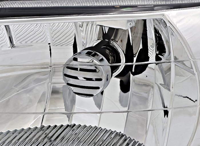 Buick Century Headlights Replacement Set - Halogen Lamps for Driver & Passenger Side (1997-2005) - Perfect for Night Driving & Vehicle Restoration Projects