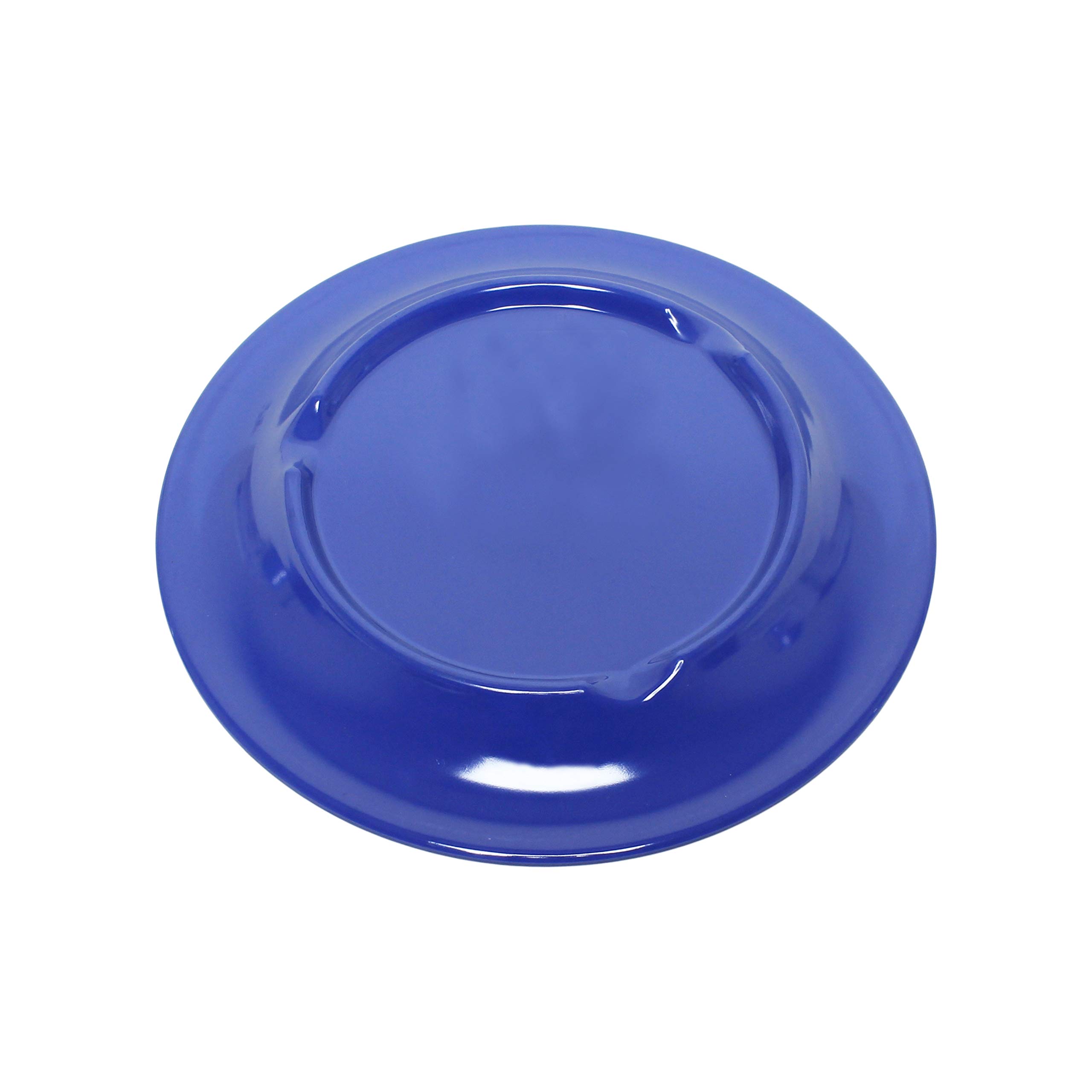 Premium 9-Inch Purple Melamine Dinner Plates - Set of 12, Shatterproof & Lightweight for Outdoor Dining, Picnics, Camping & Everyday Use