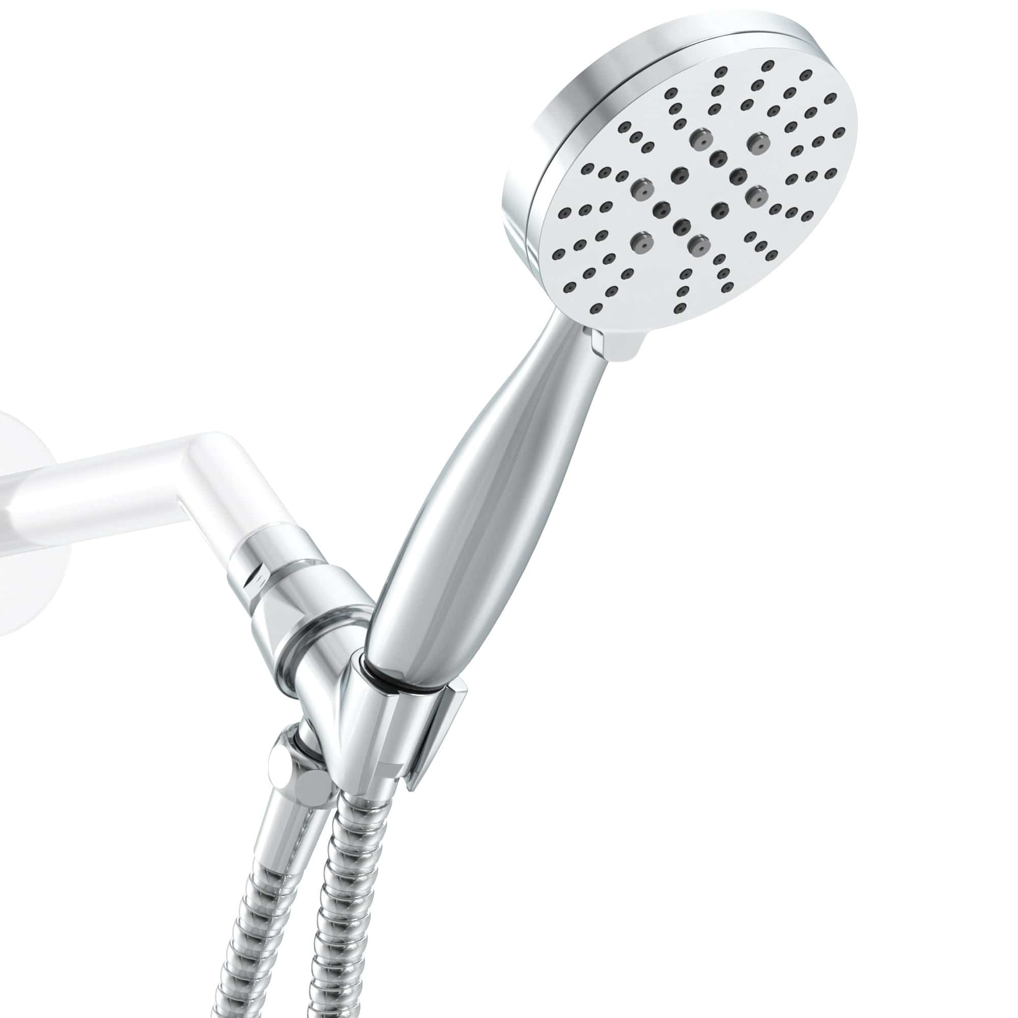 Premium All-Metal 3-Spray Handheld Shower Head with 5ft Hose - 2.5 GPM Water Saving - Adjustable Rainfall, Massage & Mist Modes - Perfect for Bathroom, Spa & Relaxation