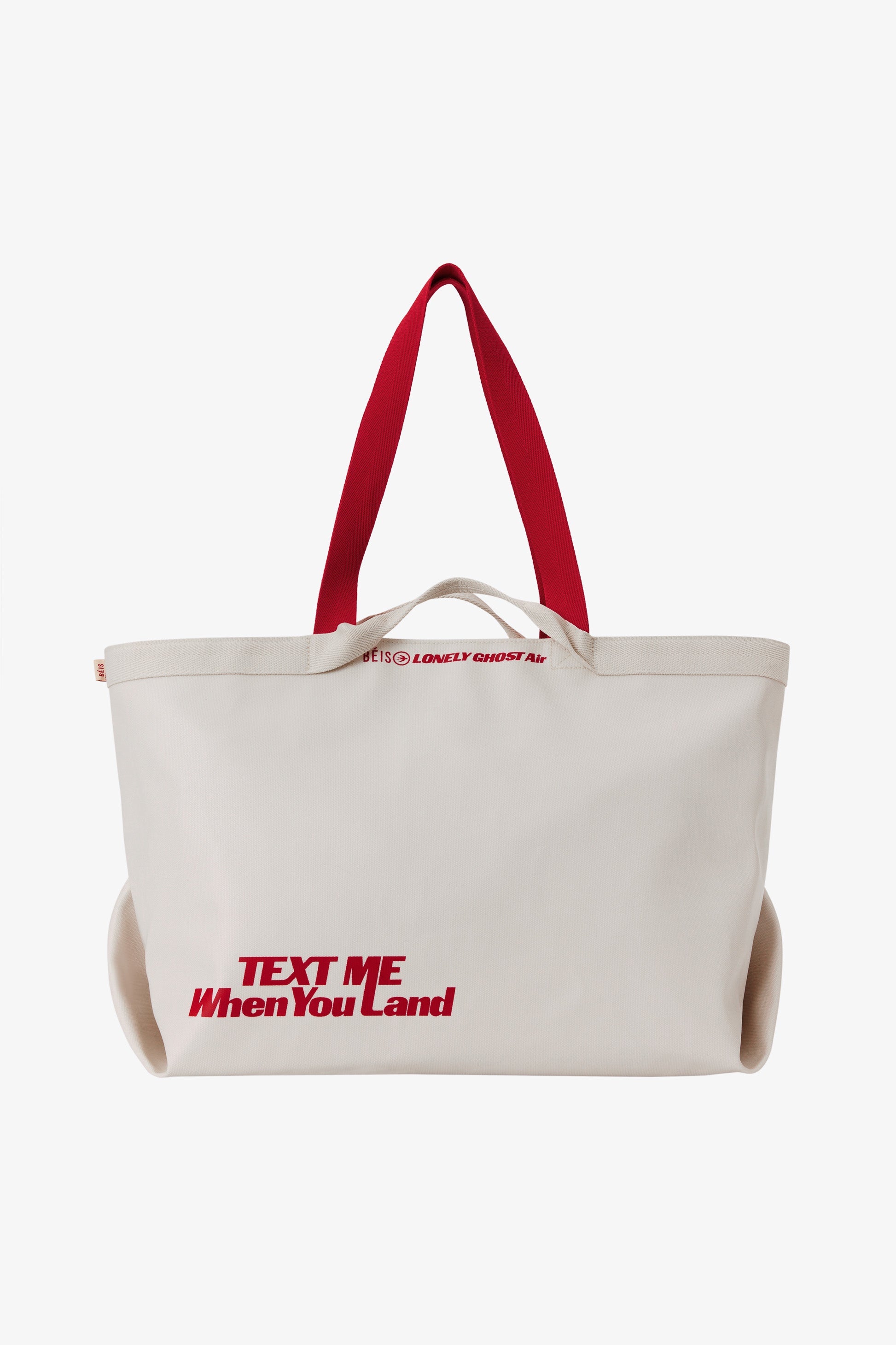 Premium Ghost White Travel Tote Bag - Waterproof & Spacious Carryall for Women | Perfect for Weekend Getaways, Beach Trips & Airplane Travel