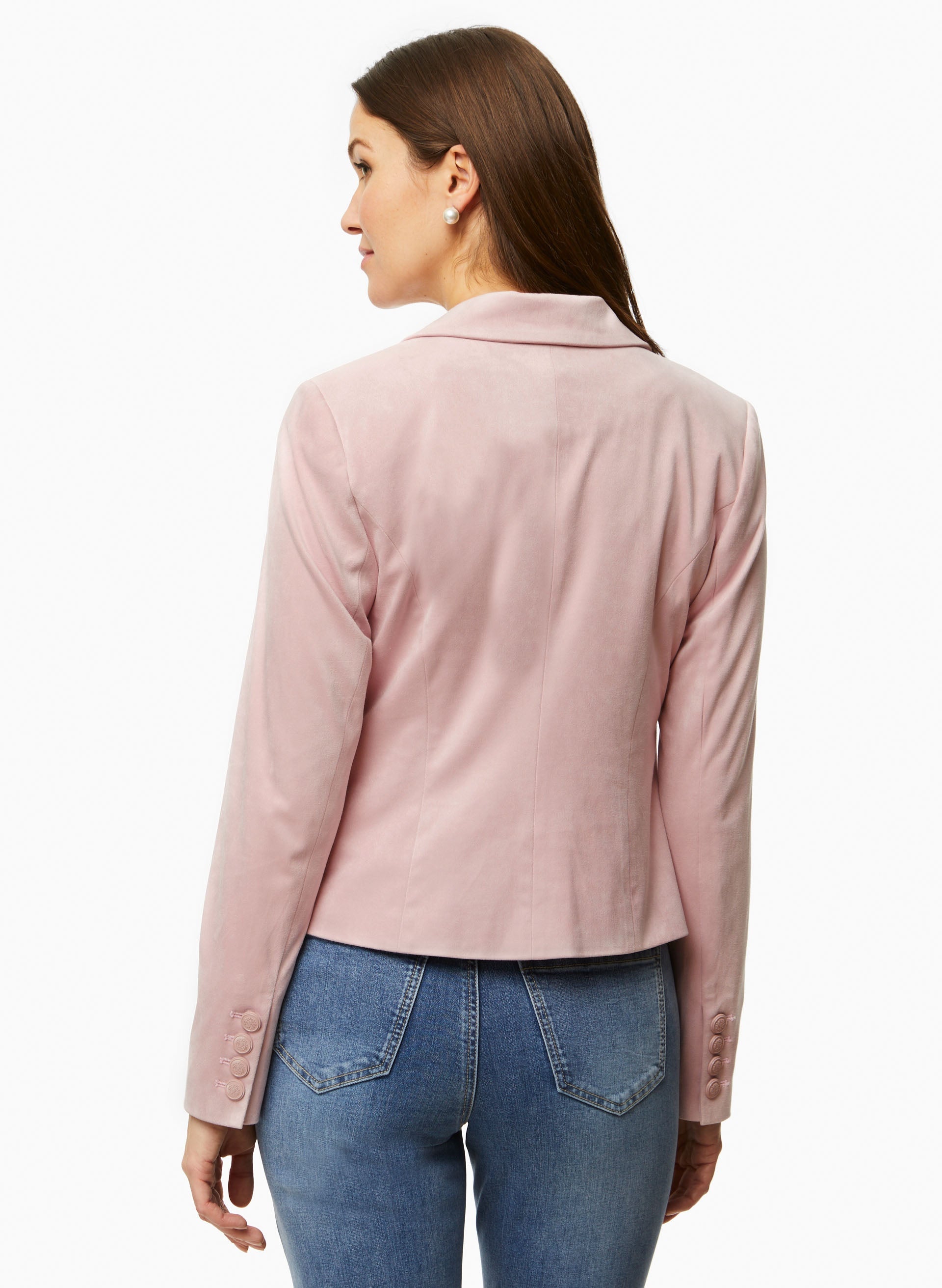 Stylish Faux Suede Jacket for Women - Trendy Vegan Leather Coat with Zipper Closure - Perfect for Fall Fashion, Date Nights & Casual Outings
