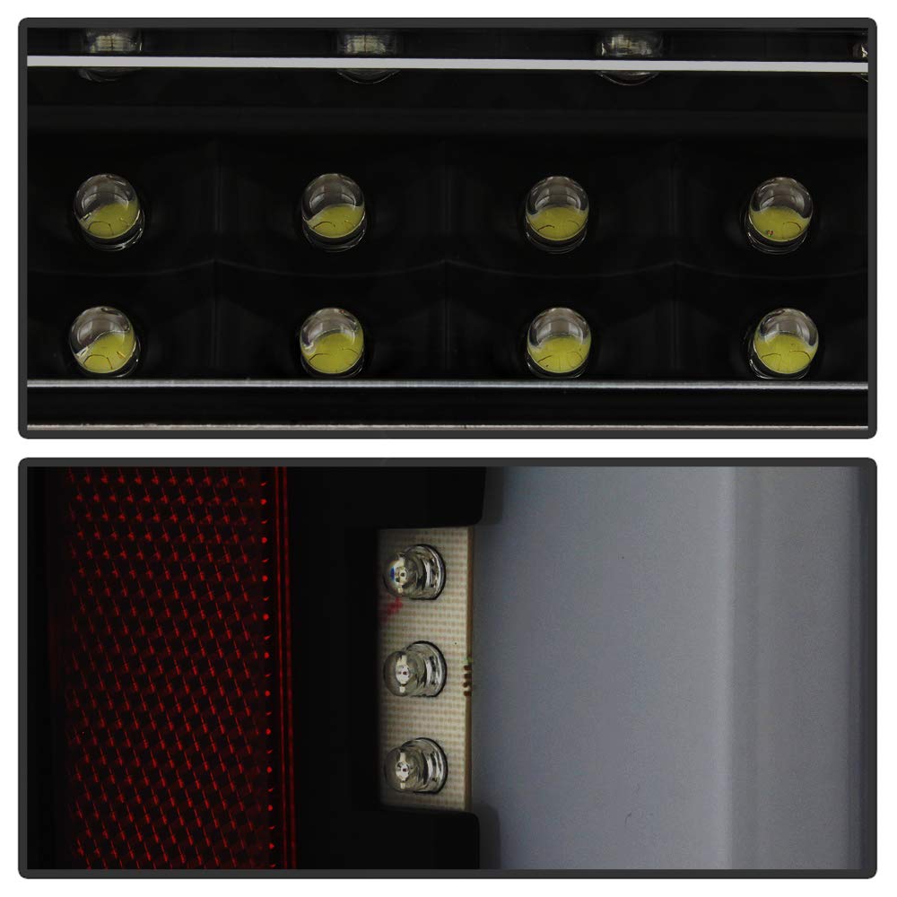 2007-2009 Dodge Ram 1500/2500/3500 LED Tail Lights - High-Performance Brake & Rear Light Bar for Enhanced Safety & Style - Perfect for Off-Roading, Night Driving & Truck Customization