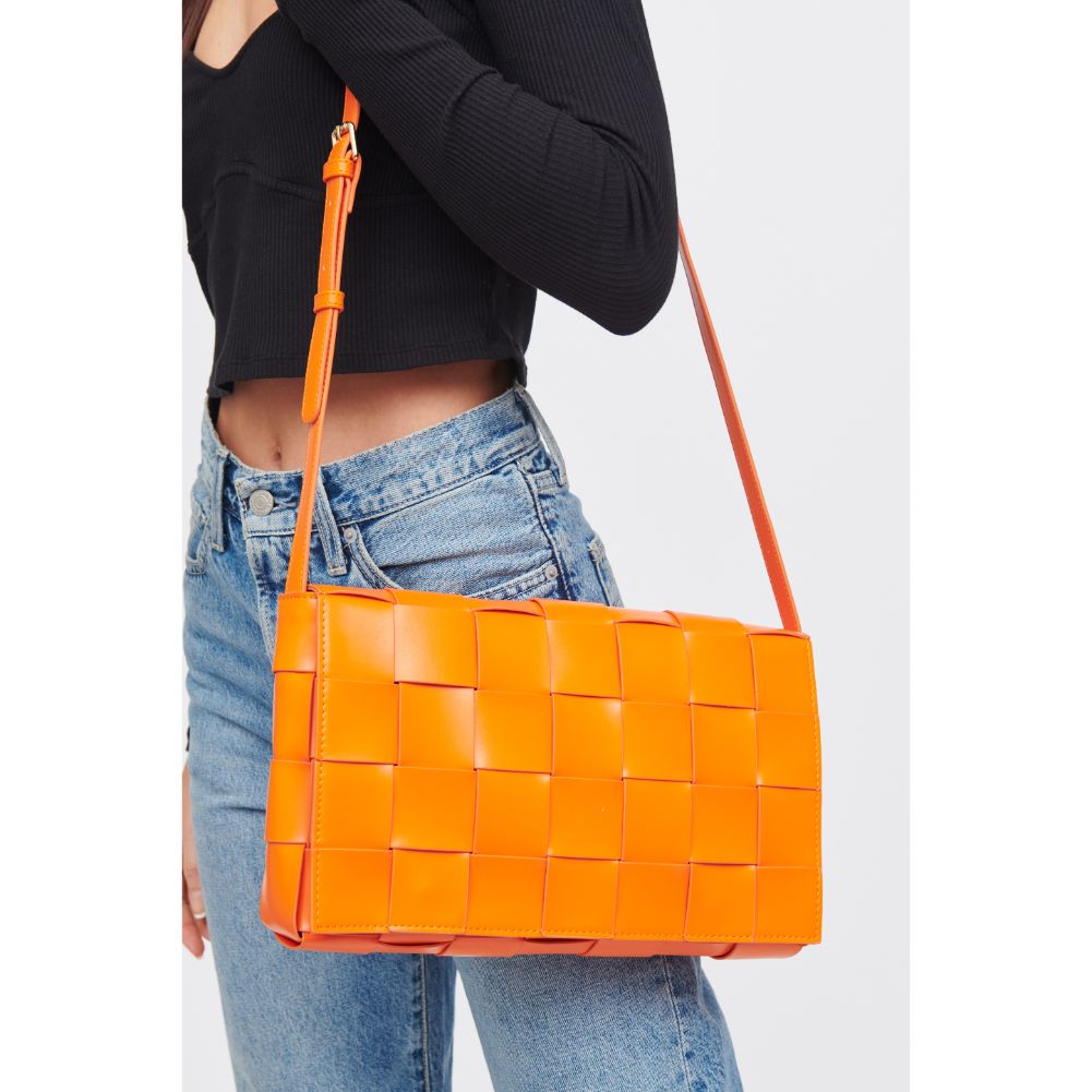Olga Women's Woven Crossbody Bag - Stylish Handbag for Everyday Use, Travel & Shopping | Fashionable Shoulder Purse for Women & Girls