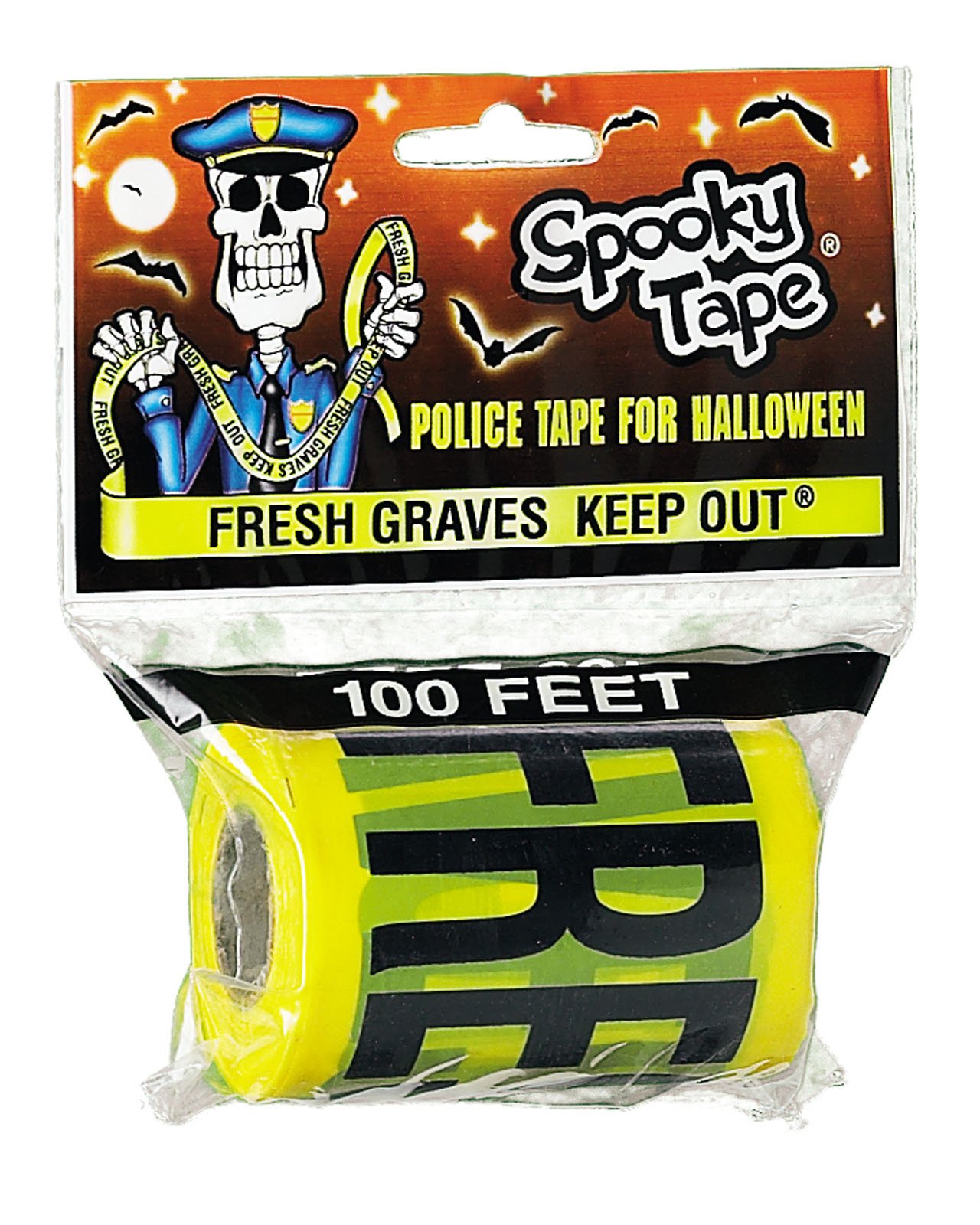 100 Feet Caution Tape - Heavy Duty Barrier Warning Tape for Crime Scenes & Construction Sites | Durable Safety Tape for Restricted Areas, Hazard Zones & Fresh Graves