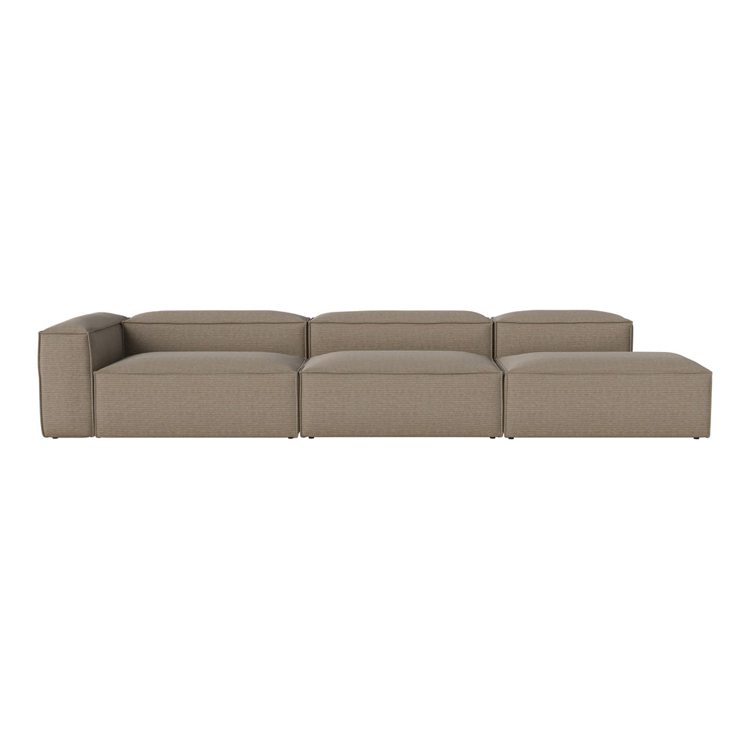 Cosima 3-Seater Sofa with Open End - Modern Living Room Furniture for Small Spaces | Perfect for Apartments, Studios & Cozy Home Decor