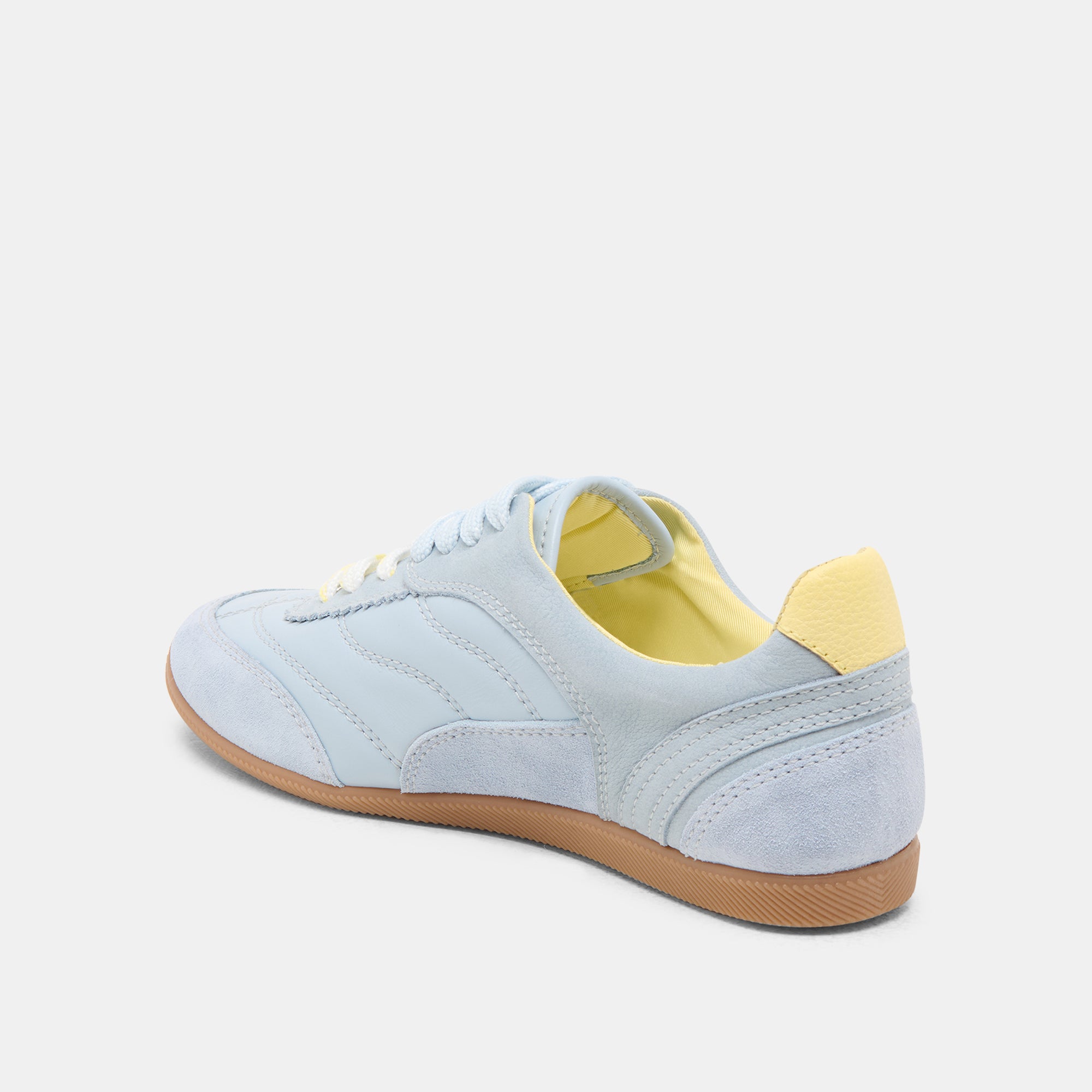 LAINI Women's Sneakers - Blue Multi Leather Casual Shoes for Walking, Running & Everyday Wear | Comfortable & Stylish Footwear for Workouts, Travel & Daily Outfits