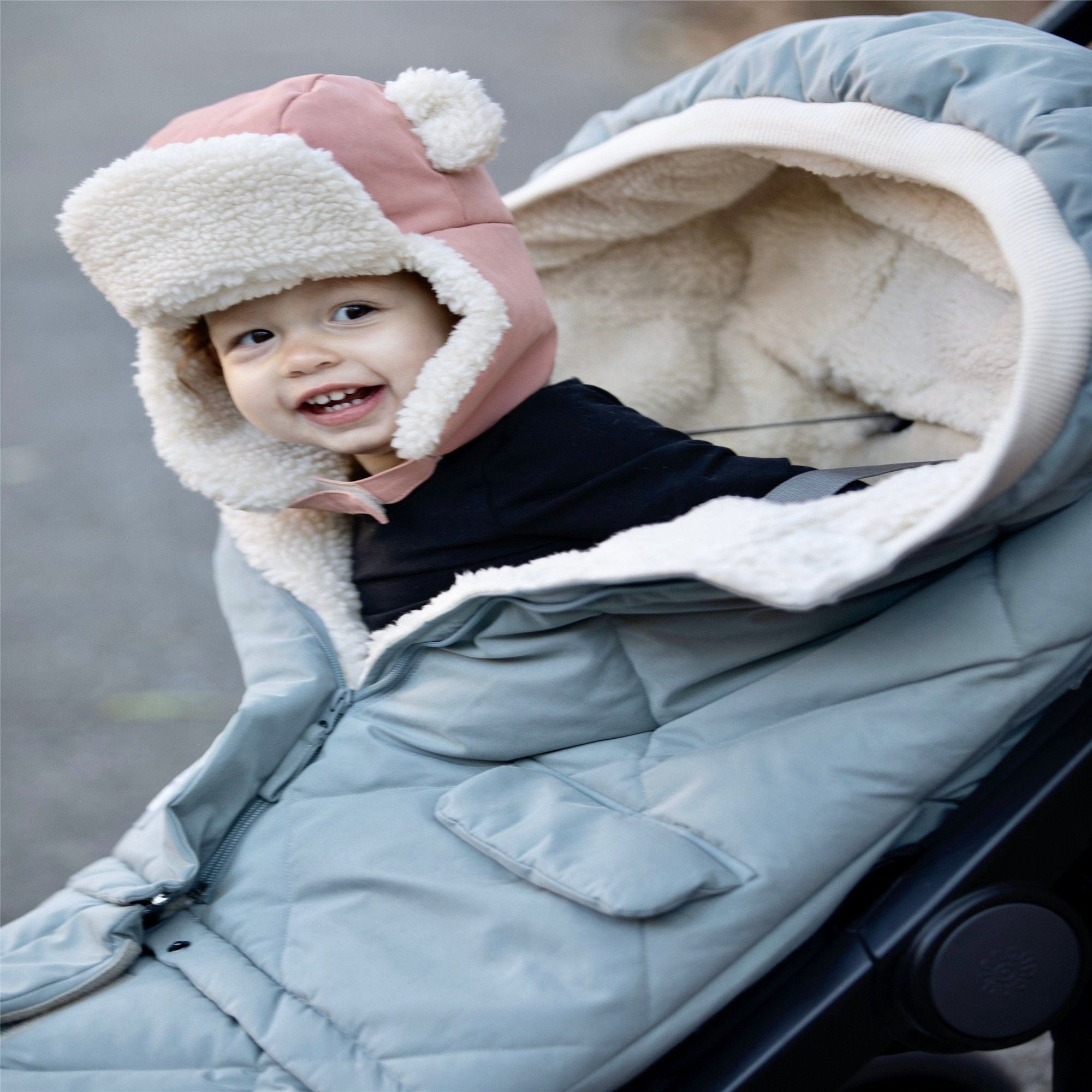 7AM Enfant Evolution 212 Sherpa Baby Blanket - Ultra Soft & Warm Fleece for Infants & Toddlers - Perfect for Strollers, Car Seats & Nursery Bedding